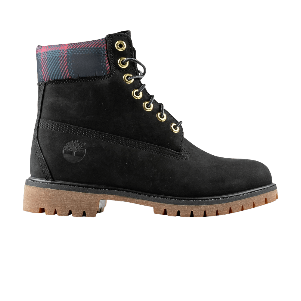 Timberland 6 Inch Premium Waterproof Boot 'Black Plaid'