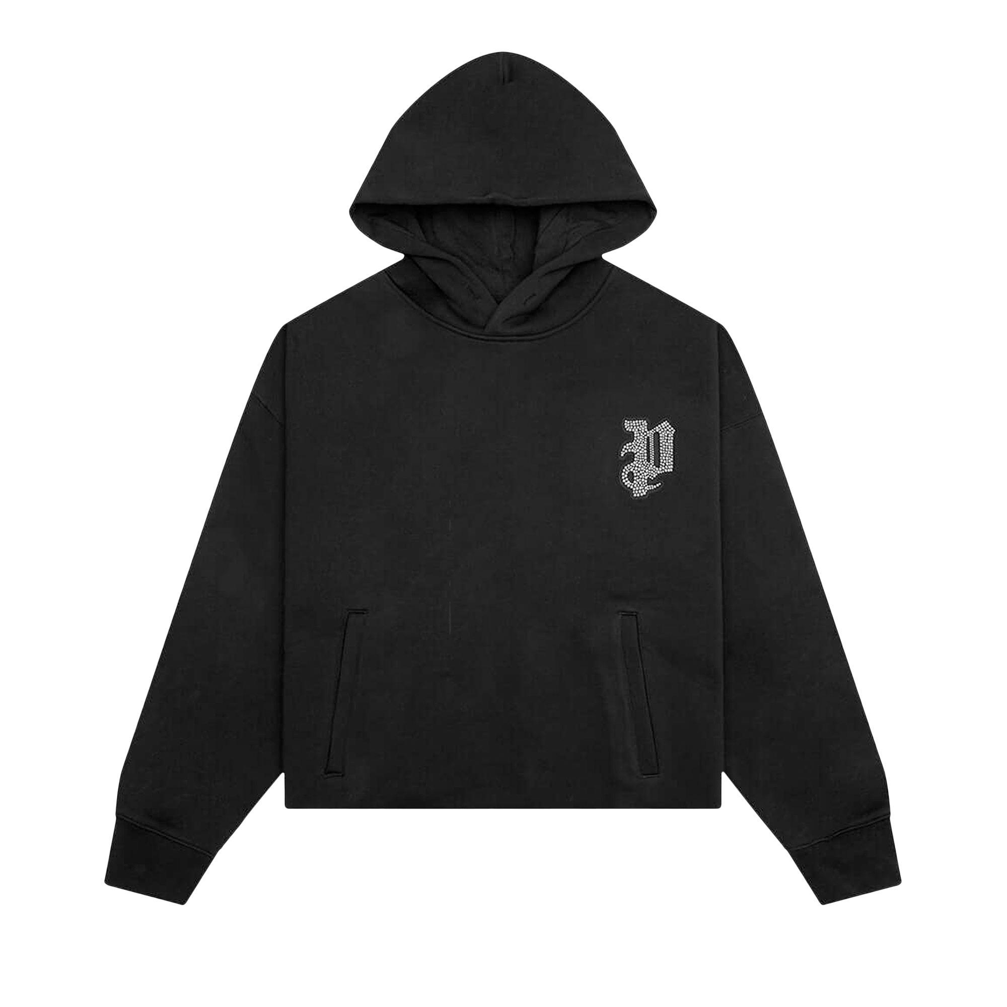 PURPLE BRAND Heavyweight Fleece Oversized Hoodie 'Black'