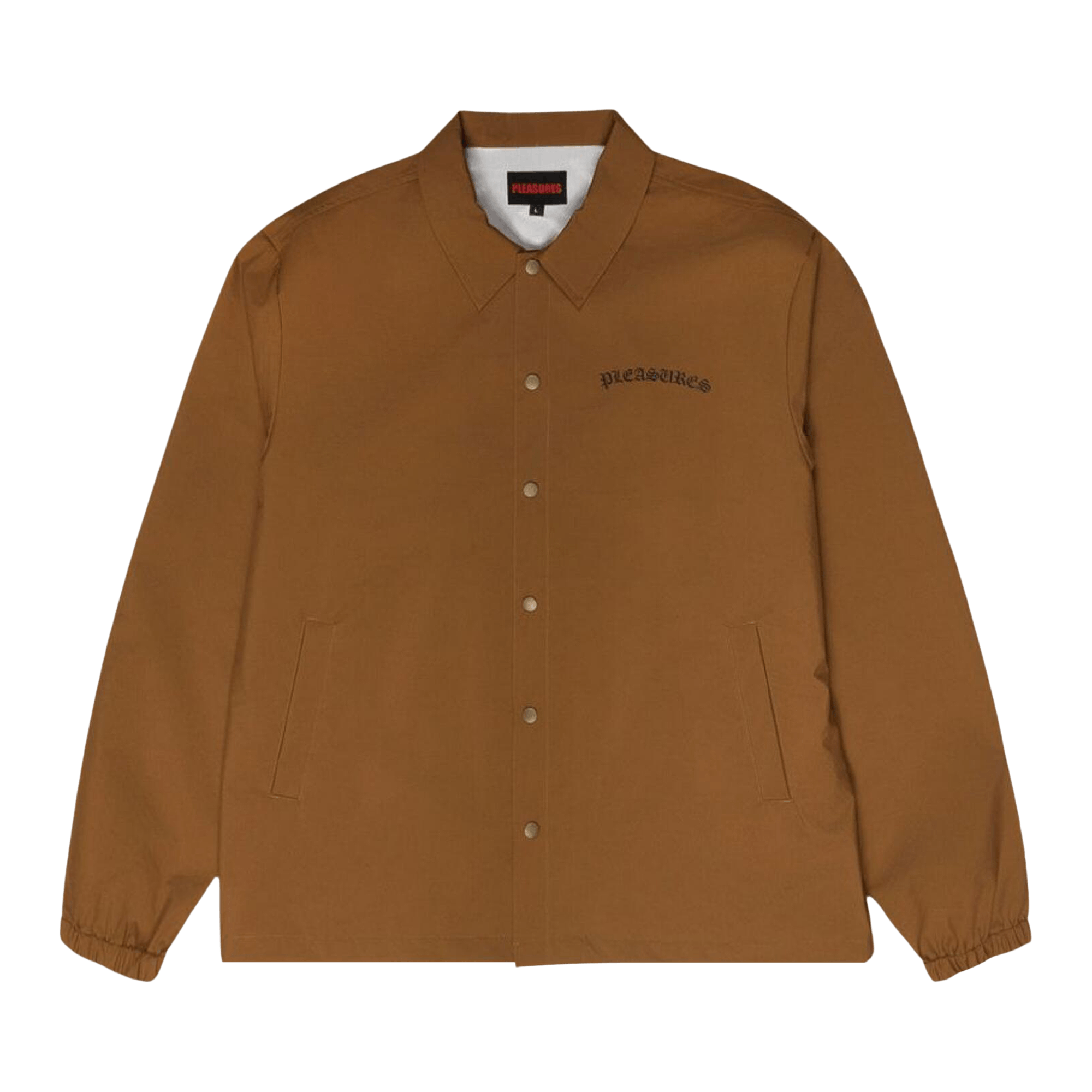 Pleasures Neural Coach Jacket 'Brown'
