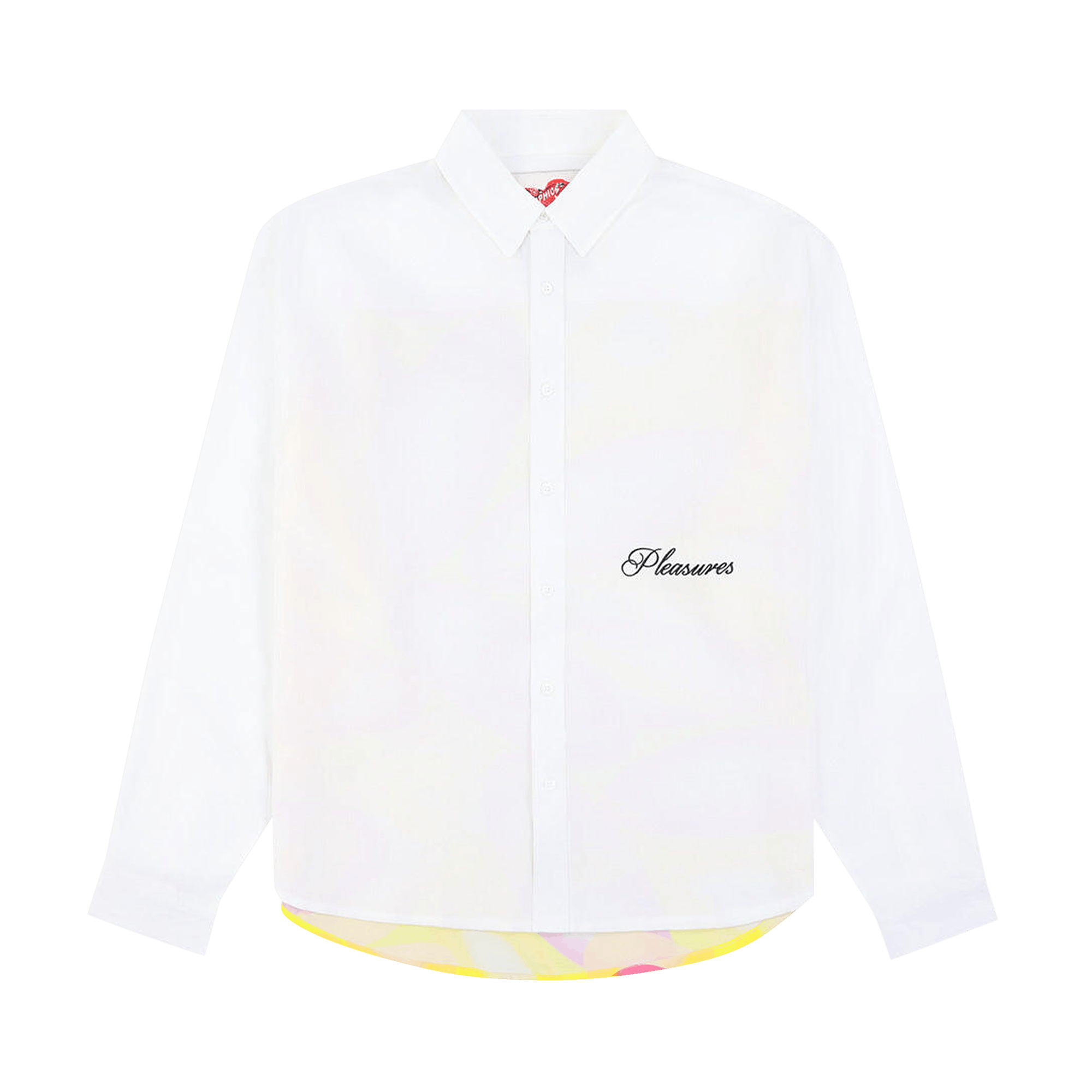 Pleasures x Richard Bernstein Pilule Button Up 'White'
