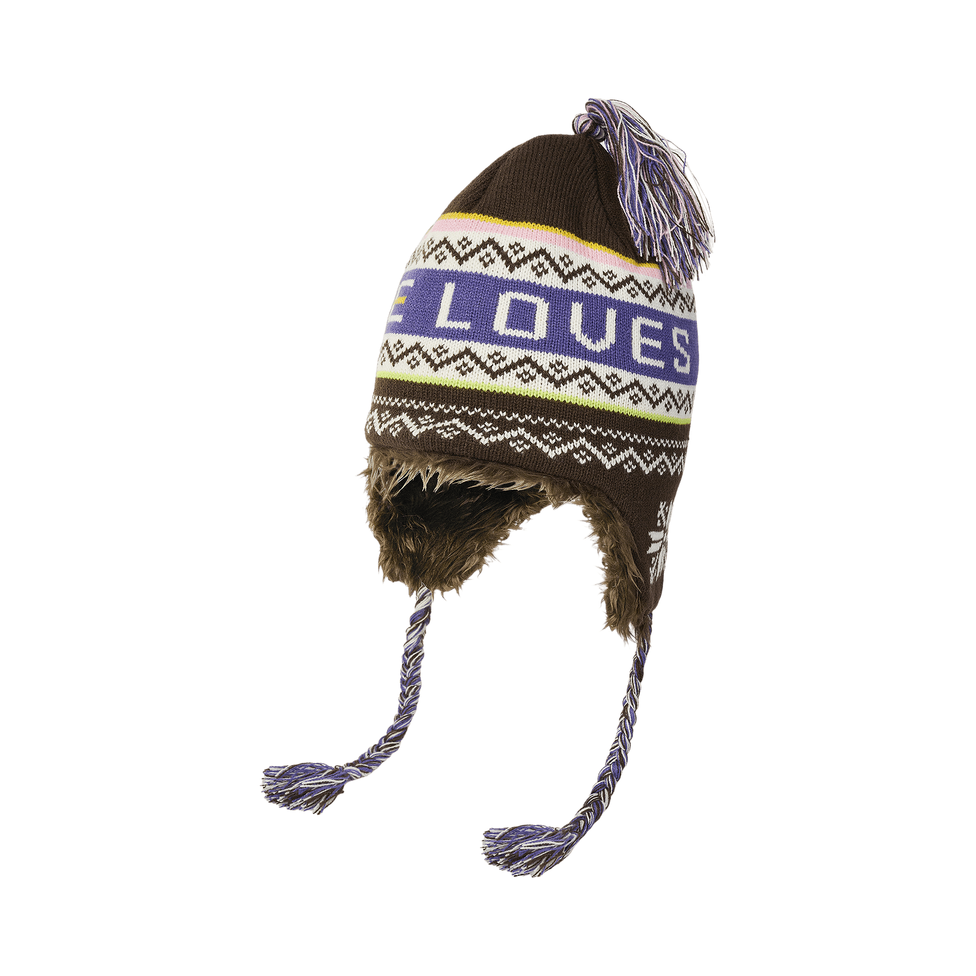 Palace Palace Loves Me Peruvian Beanie 'Brown'