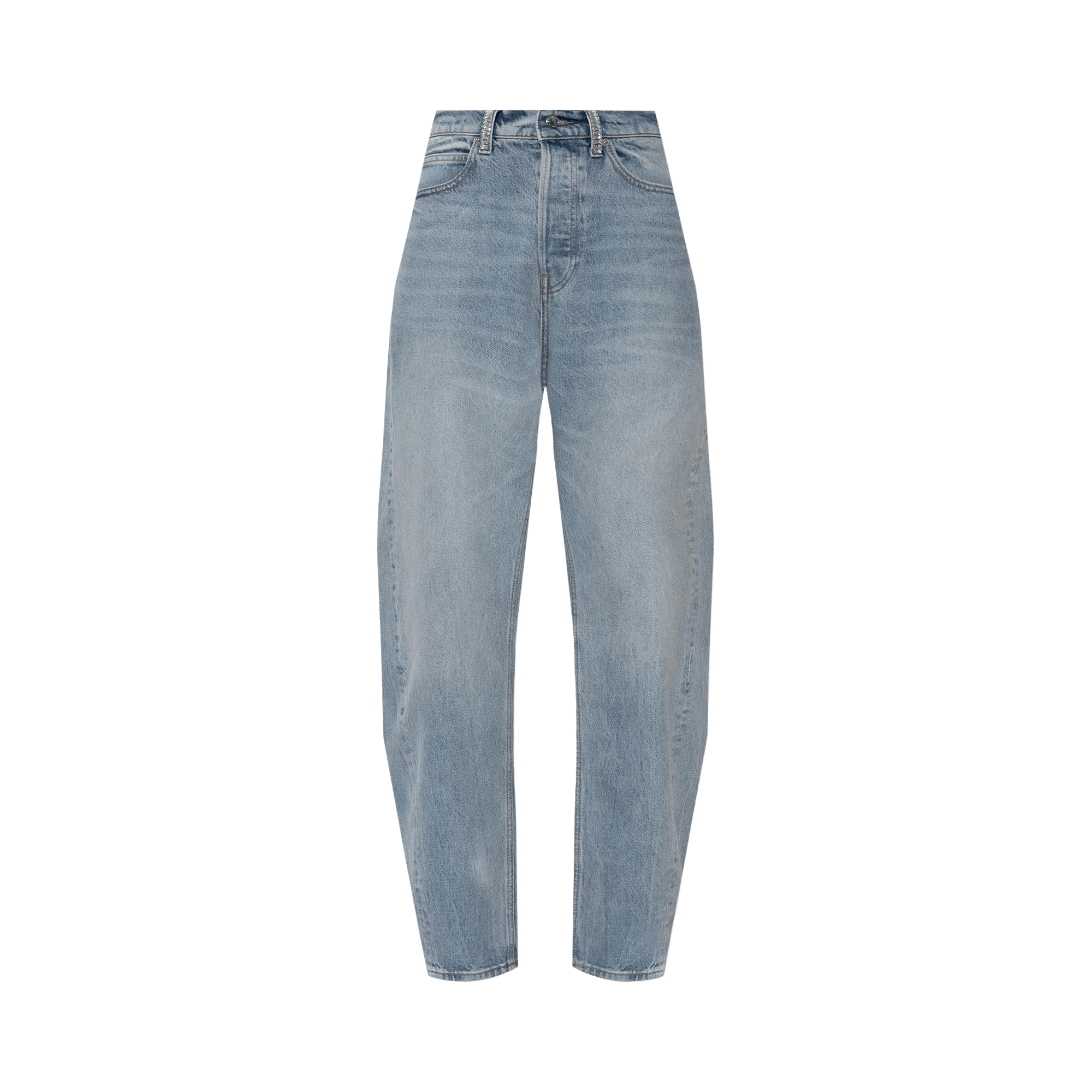 Alexander Wang Float Mid Rise Relaxed Jeans 'Vintage Bleach Blue'