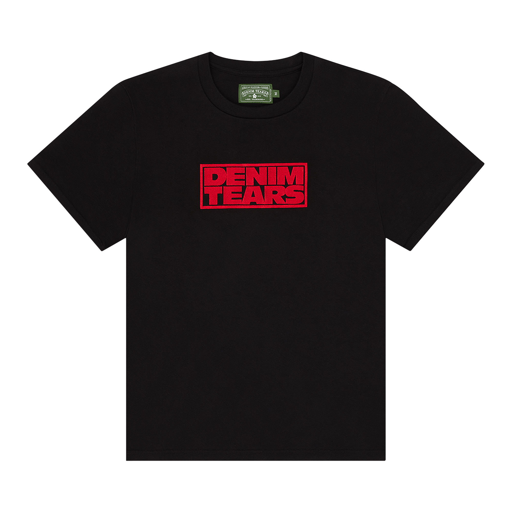 Denim Tears Box Logo Tee 'Black'