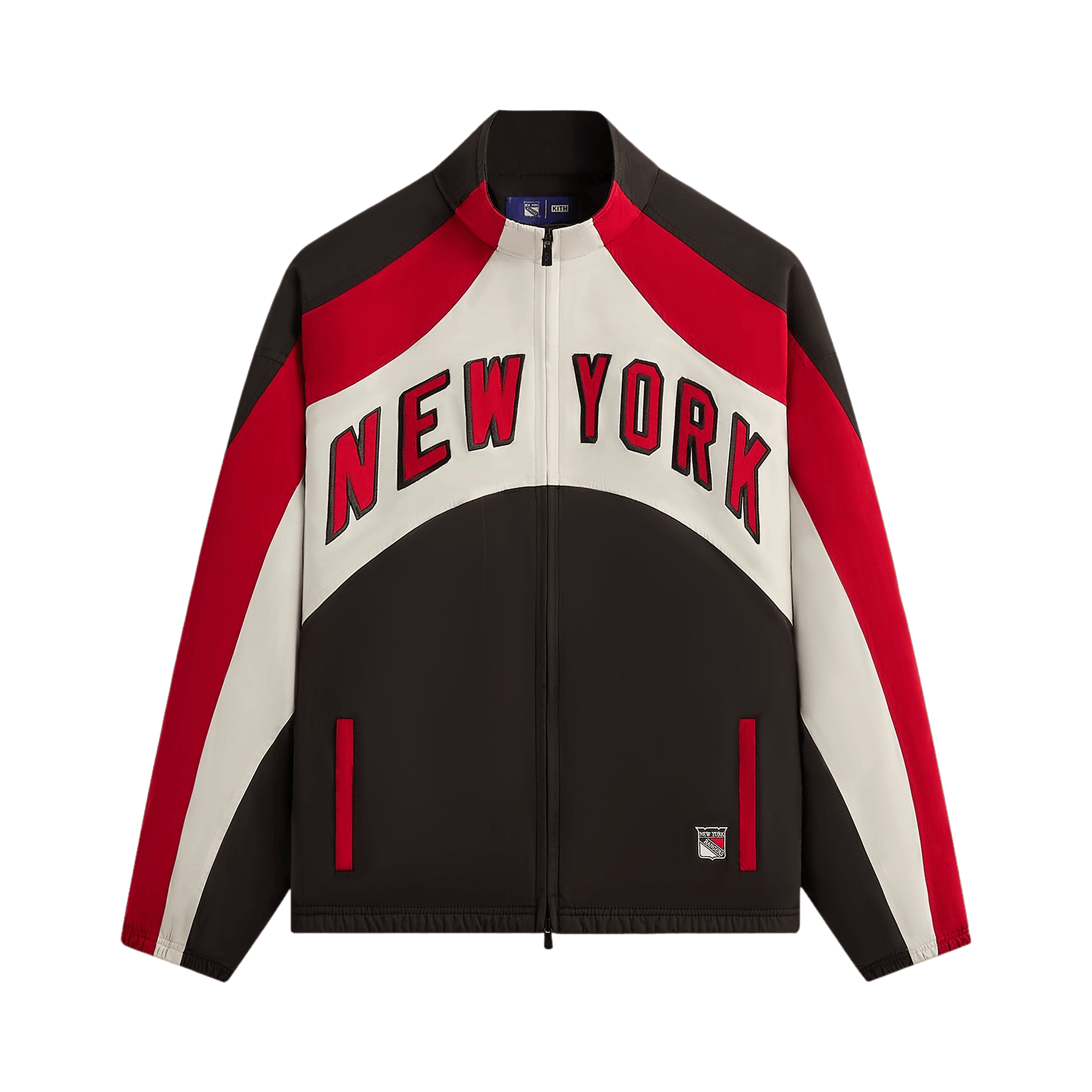 Kith For The New York Rangers August Track Jacket 'Black'