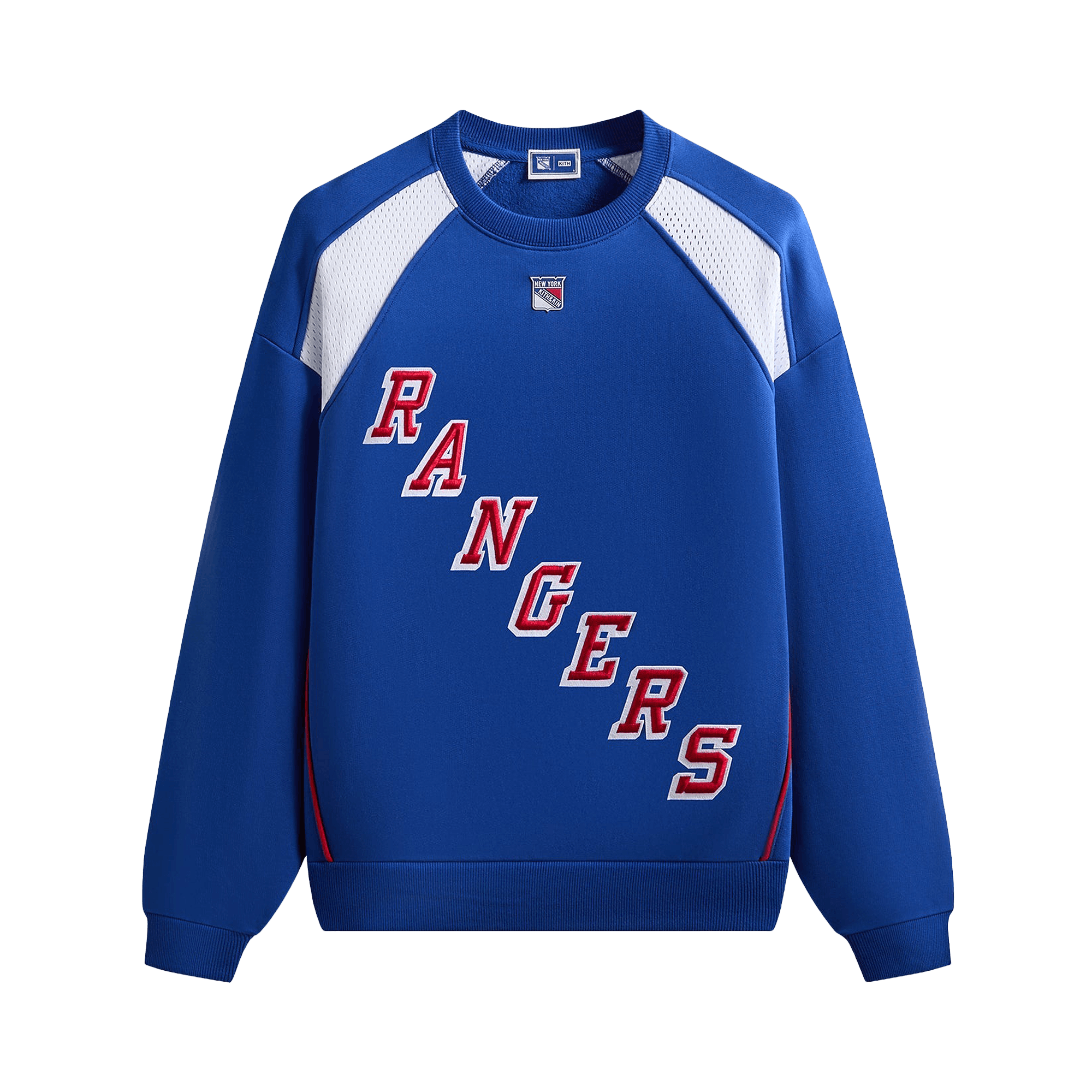 Kith For The New York Rangers Classic Nelson Crewneck 'Cyclone'
