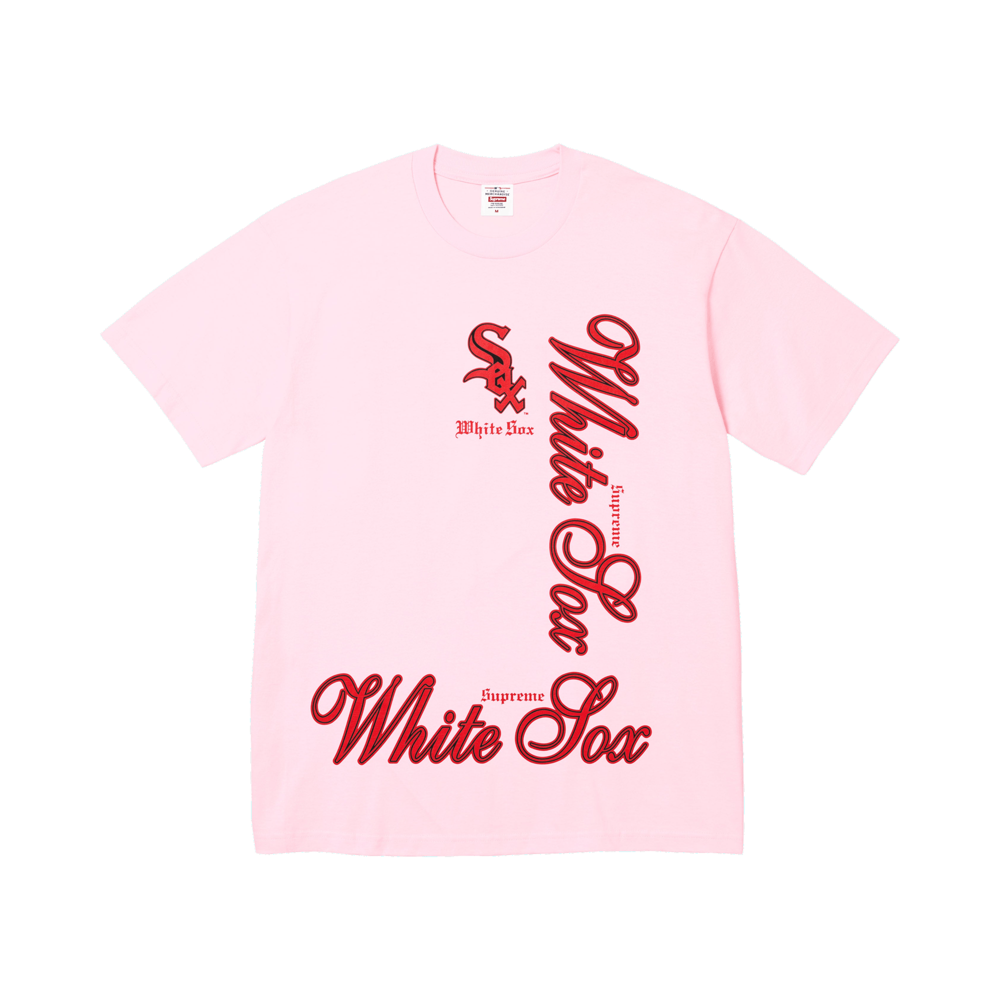 Supreme x MLB Teams Tee 'Light Pink'