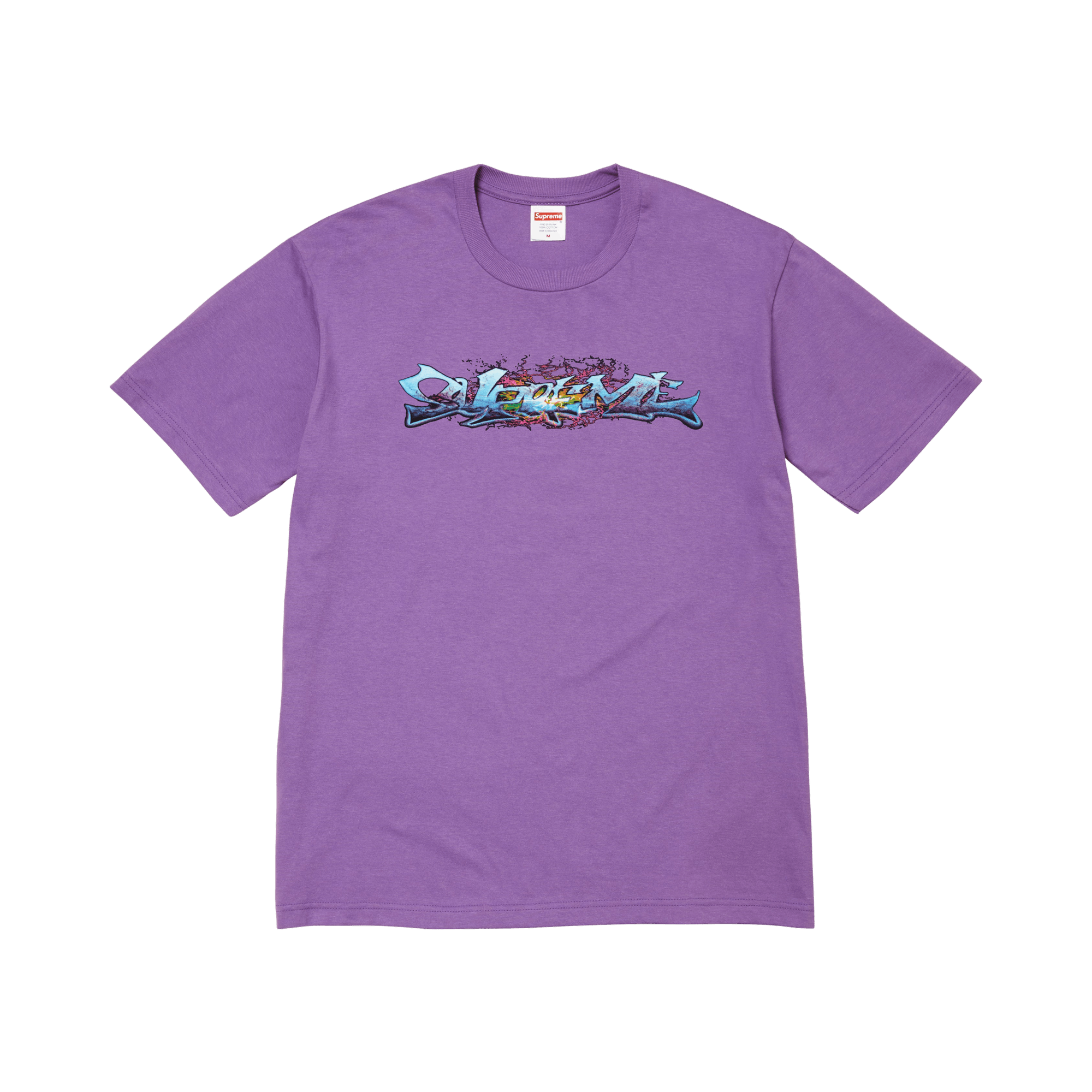 Supreme Tag Tee 'Purple'