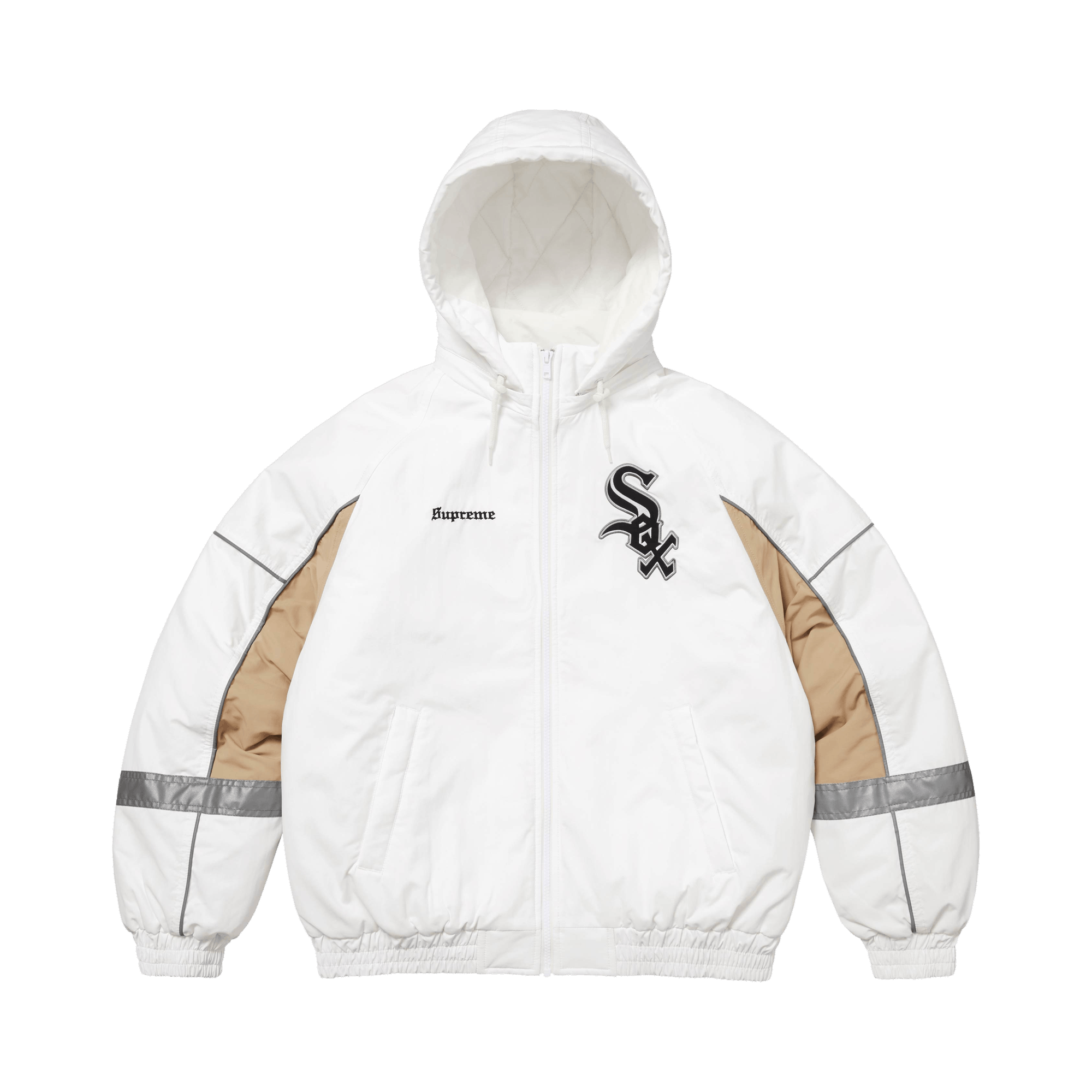 Supreme x Chicago White Sox Stadium Jacket 'White'