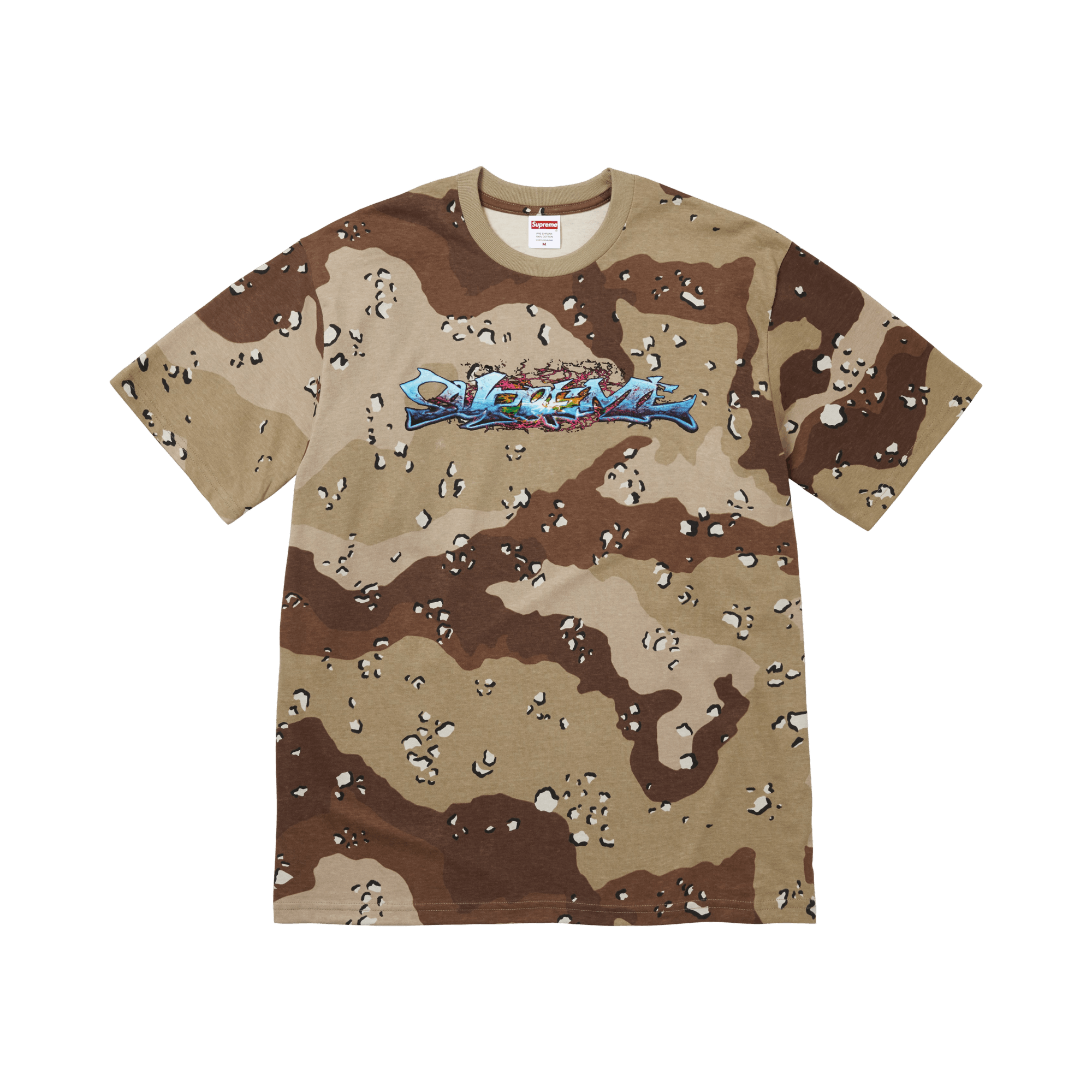 Supreme Tag Tee 'Chocolate Chip Camo'