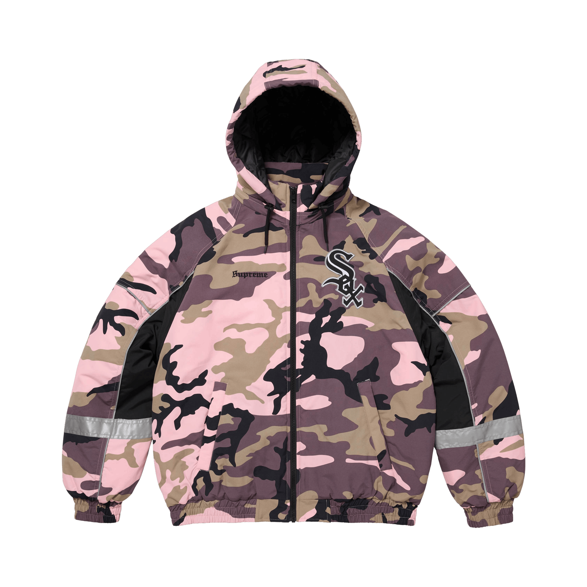 Supreme x Chicago White Sox Stadium Jacket 'Pink Camo'