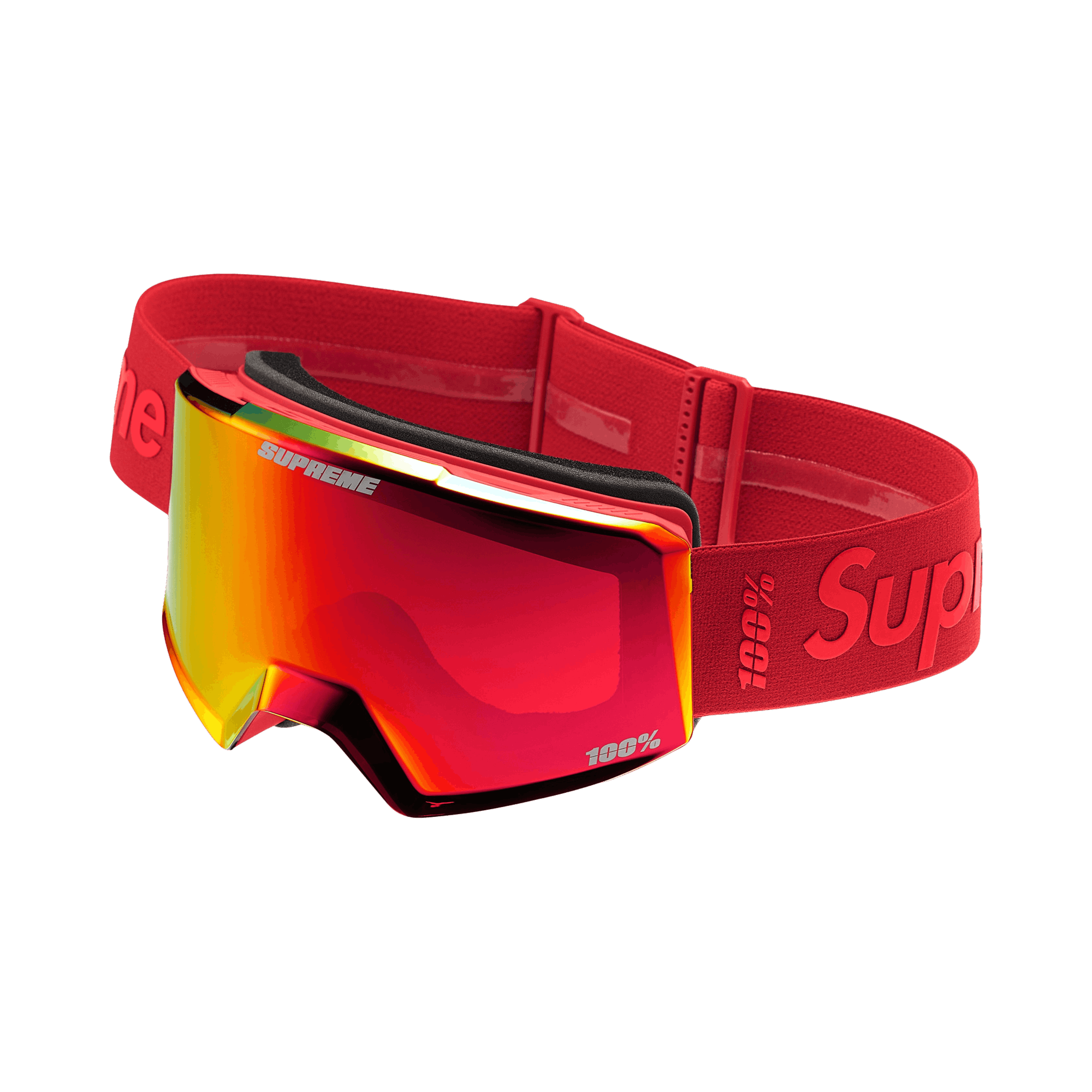 Supreme x 100% Norg Goggles 'Red'