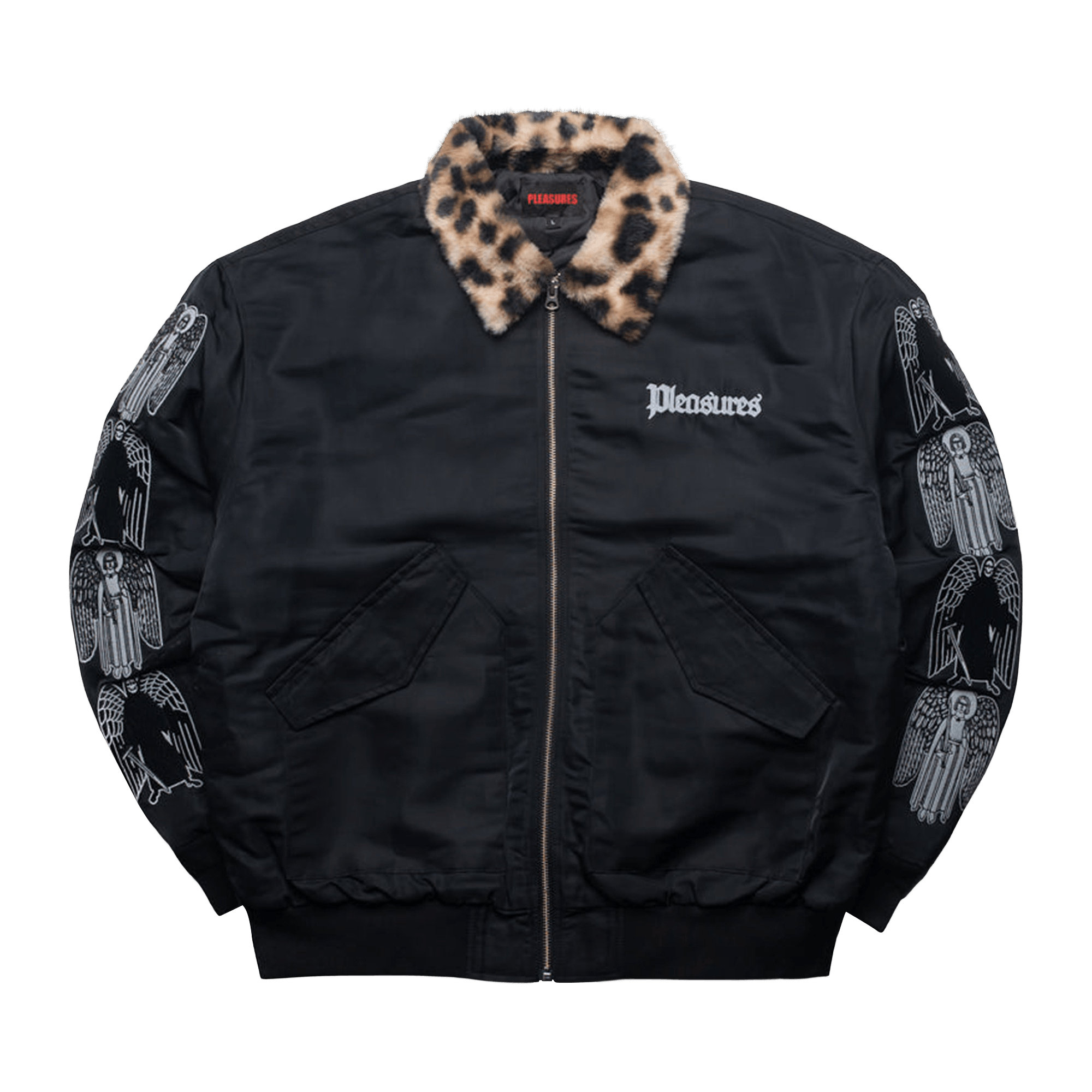 Pleasures Angel Demon Flight Jacket 'Black'