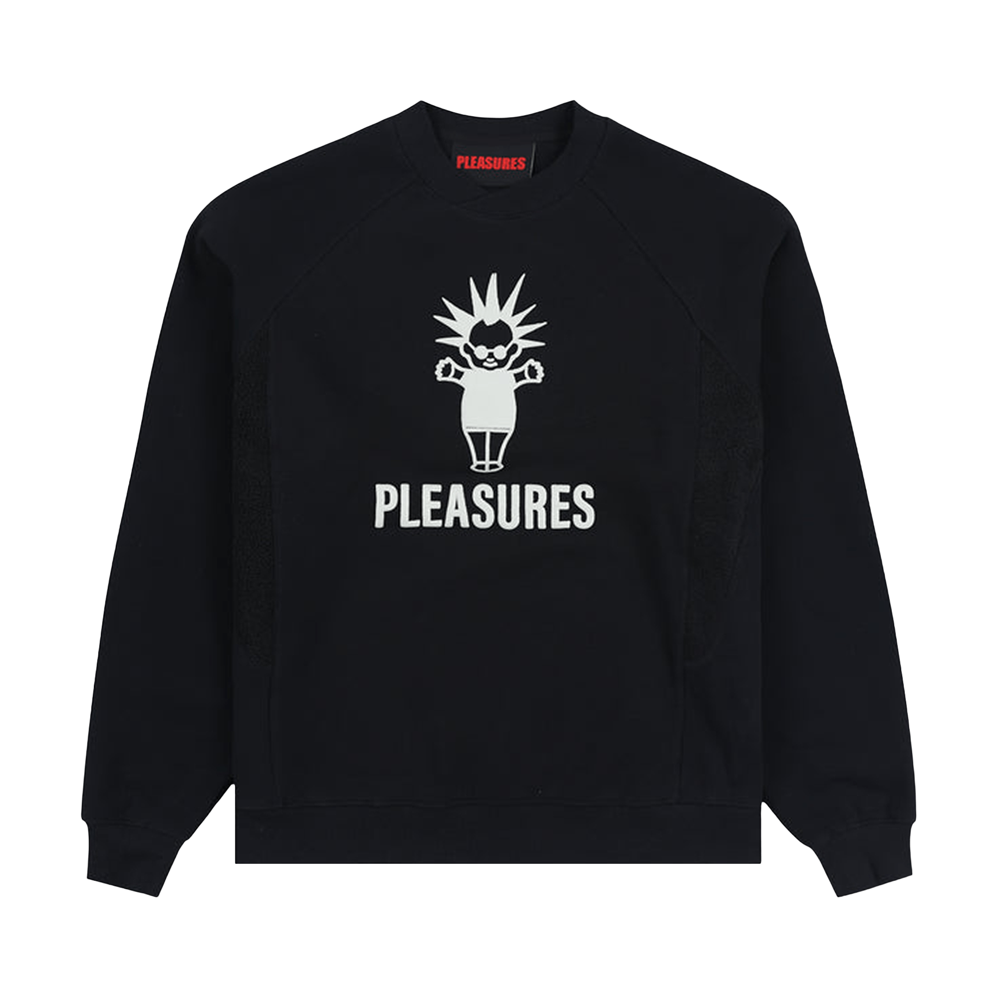 Pleasures Punk Baby Crewneck 'Black'
