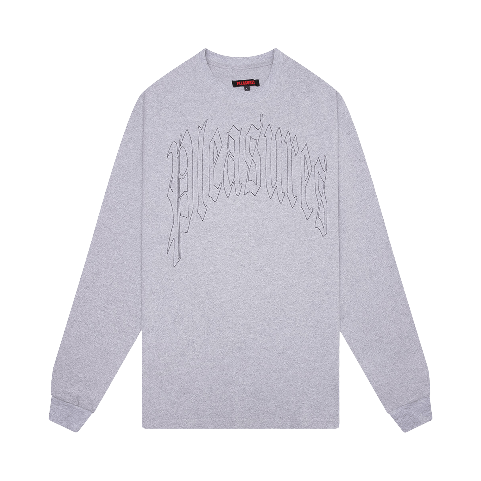 Pleasures Twitch Long-Sleeve Shirt 'Grey'