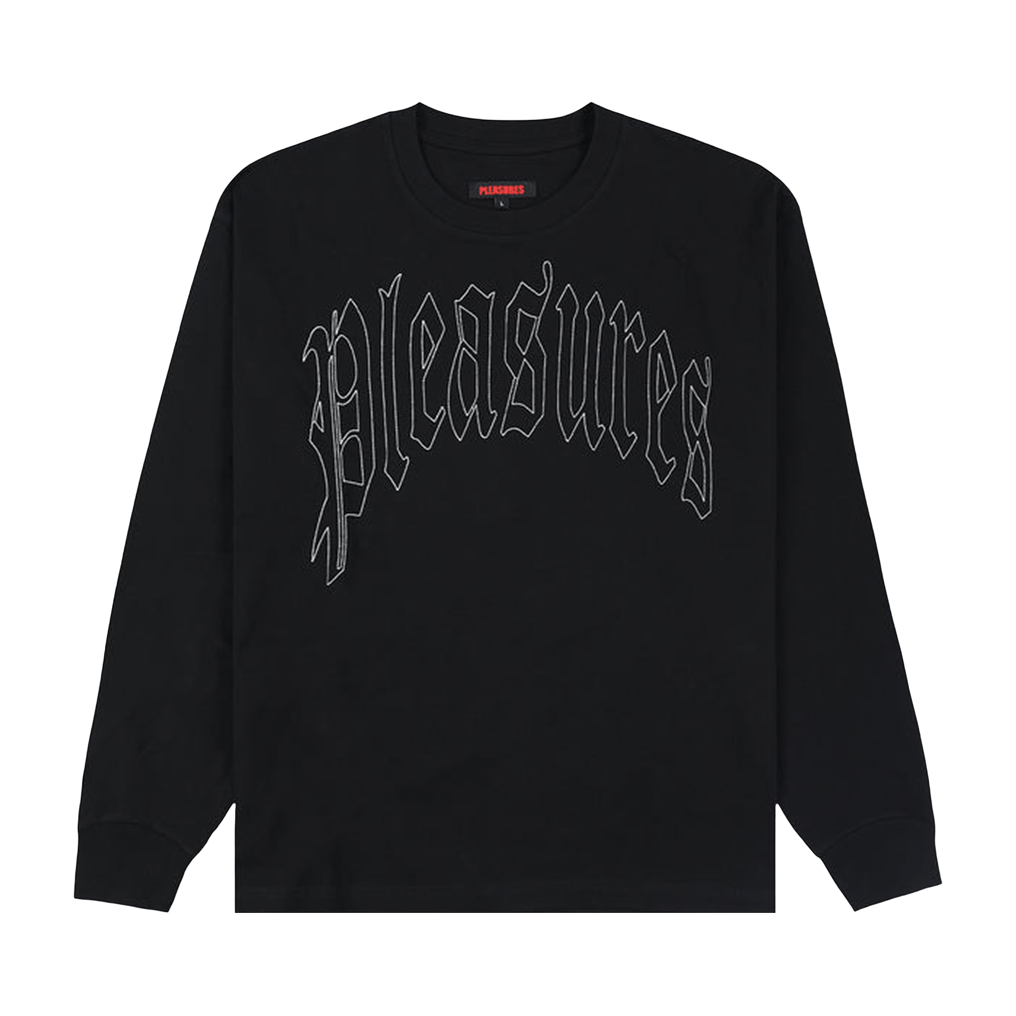 Pleasures Twitch Long-Sleeve Shirt 'Black'