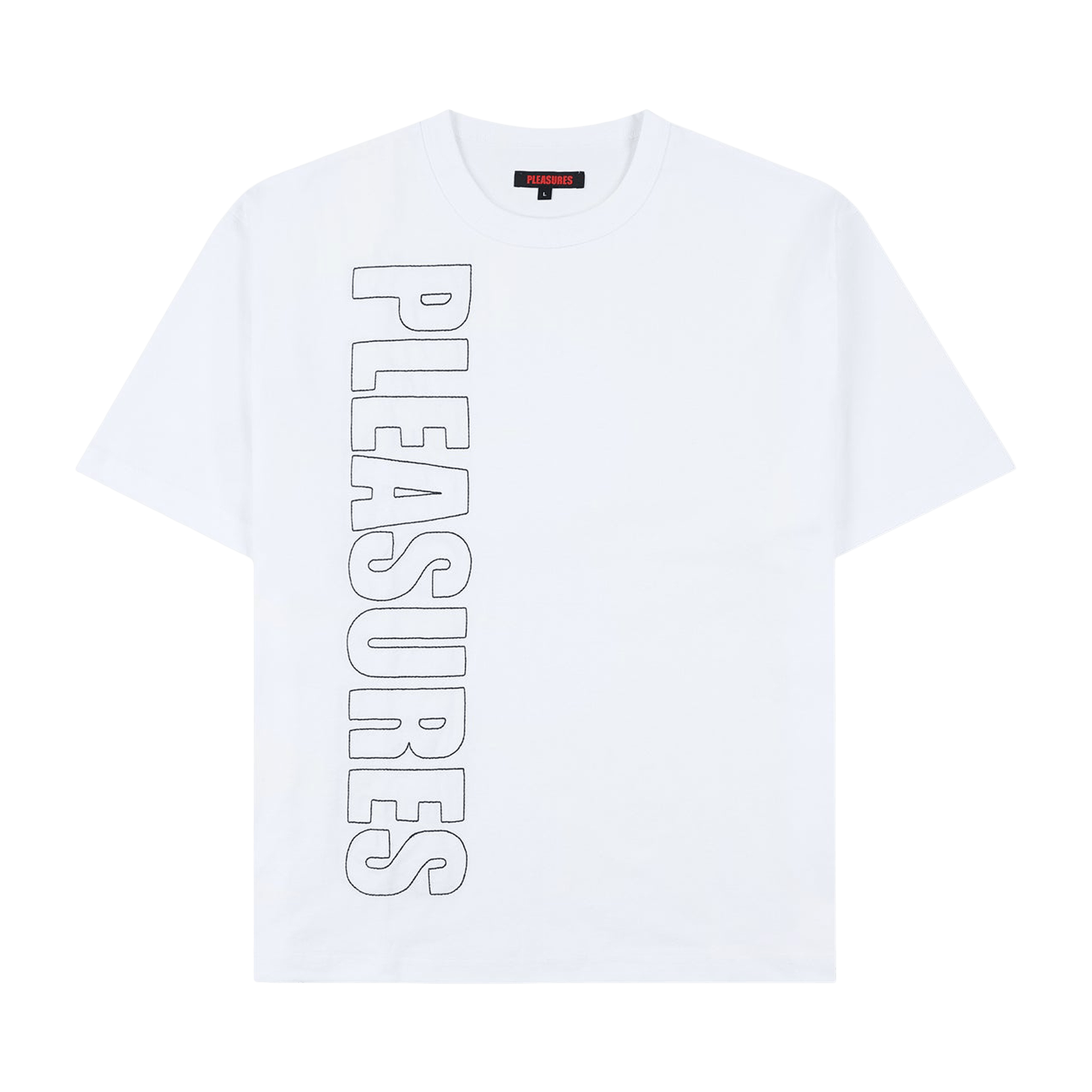 Pleasures Outline Heavyweight Shirt 'White'