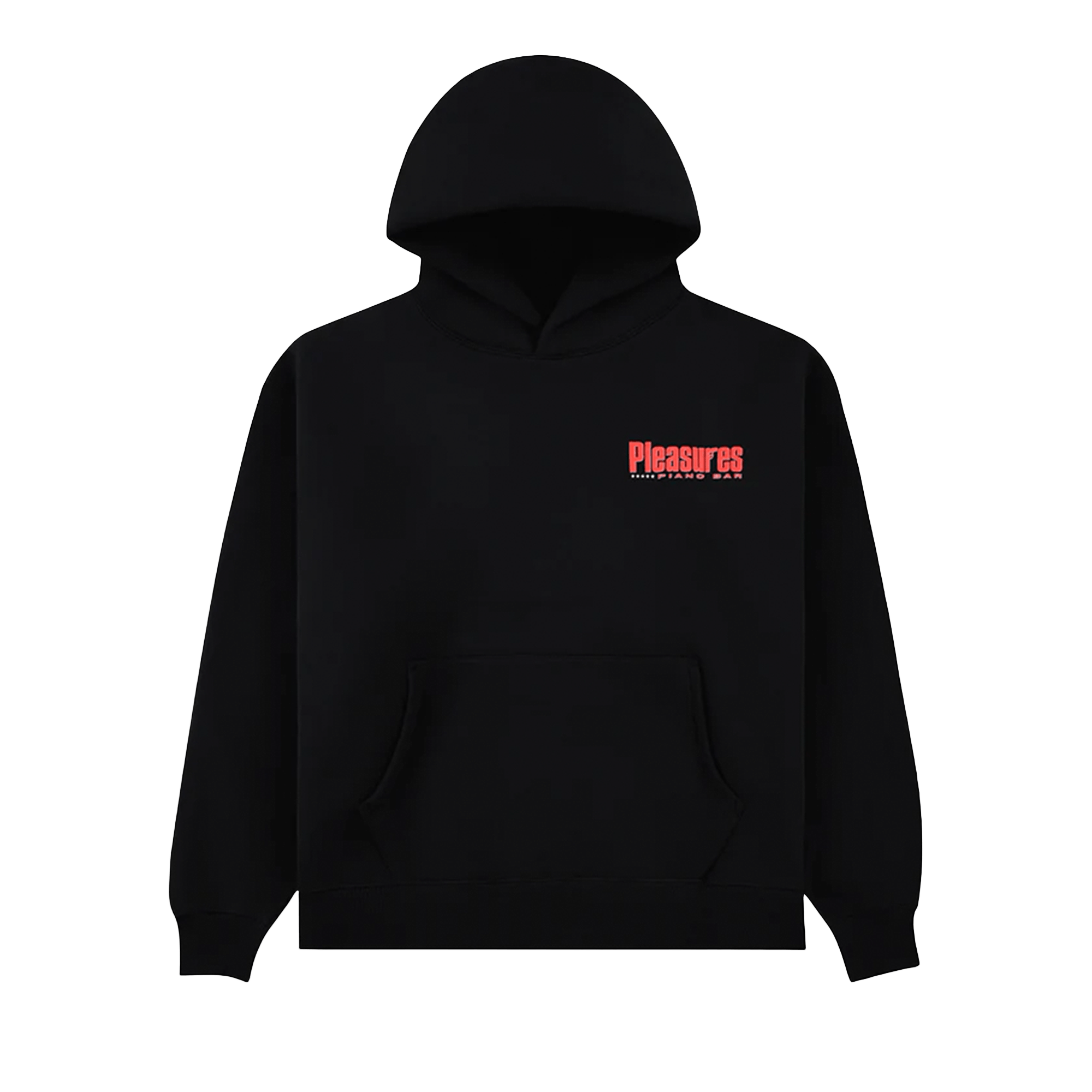 Pleasures Piano Bar Hoodie 'Black'