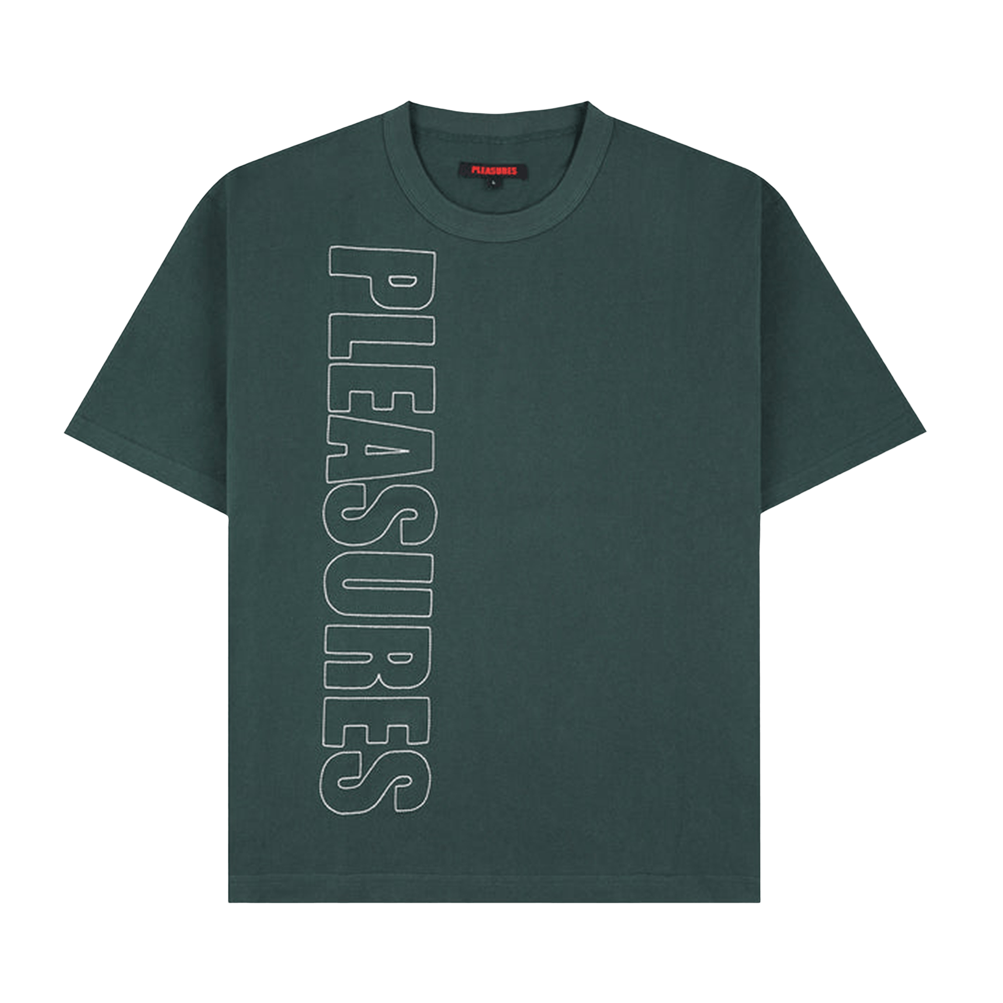 Pleasures Outline Heavyweight Shirt 'Green'