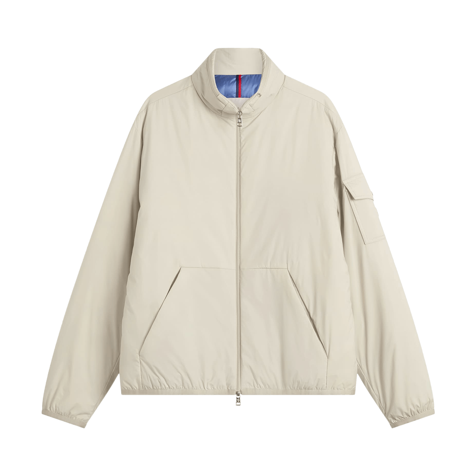 Moncler Breezes Zipper Jacket 'Oyster Grey'