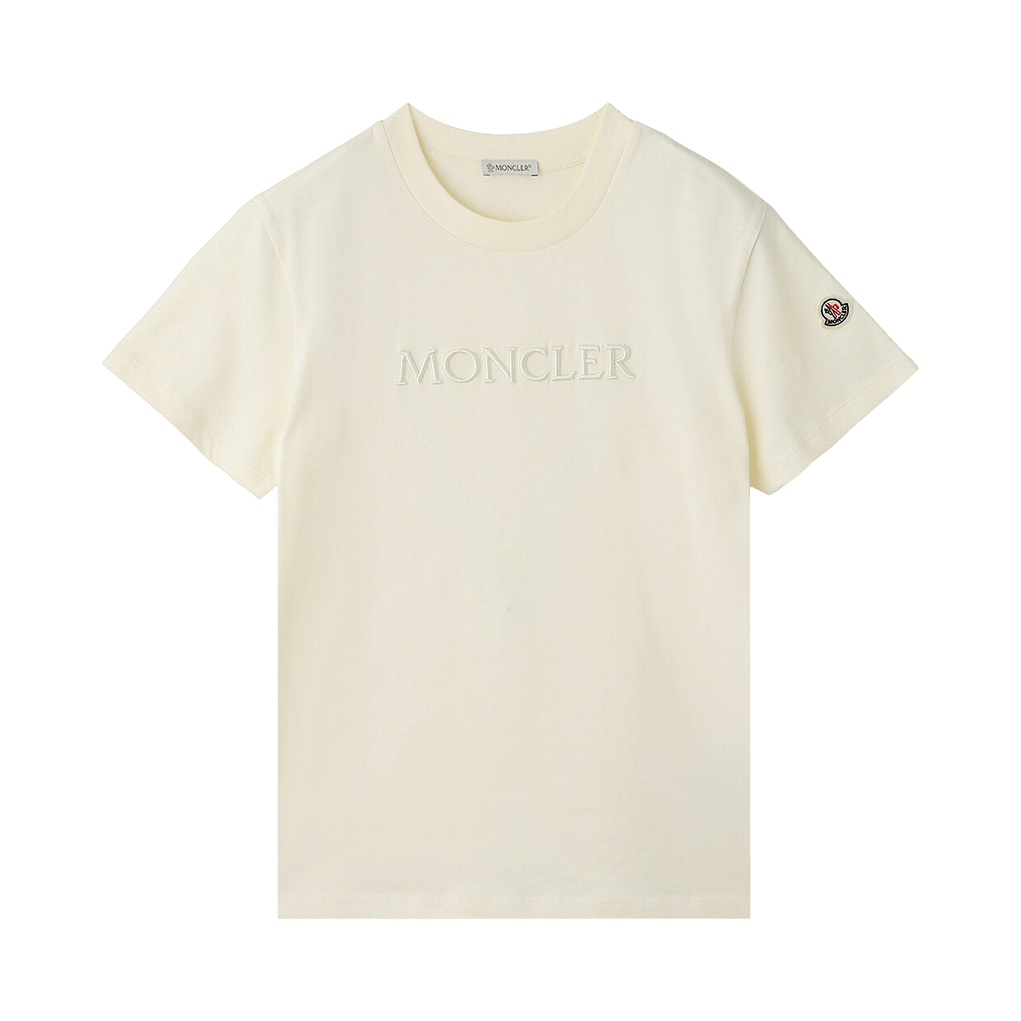 Moncler Crew Neck Short-Sleeve T-Shirt 'White'