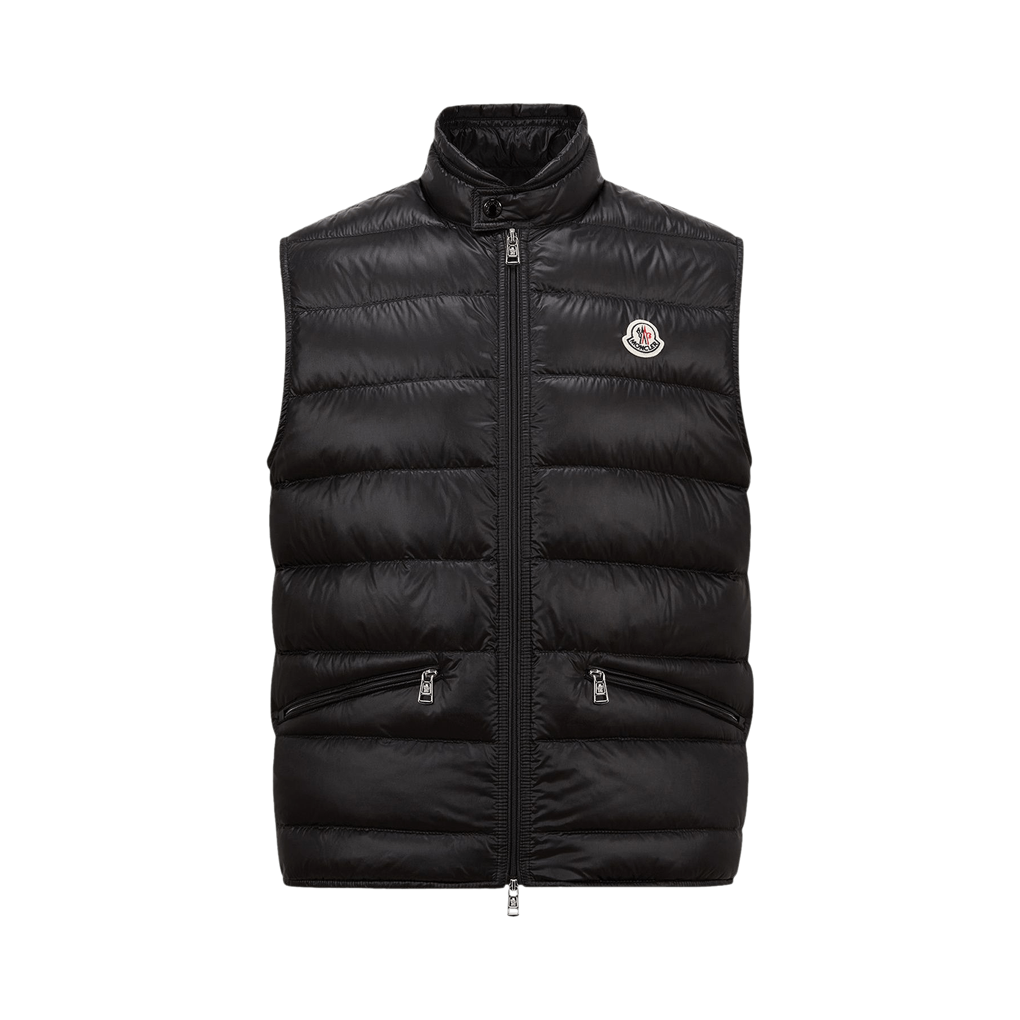 Moncler Gui Zipper Slim Fit Vest 'Black'