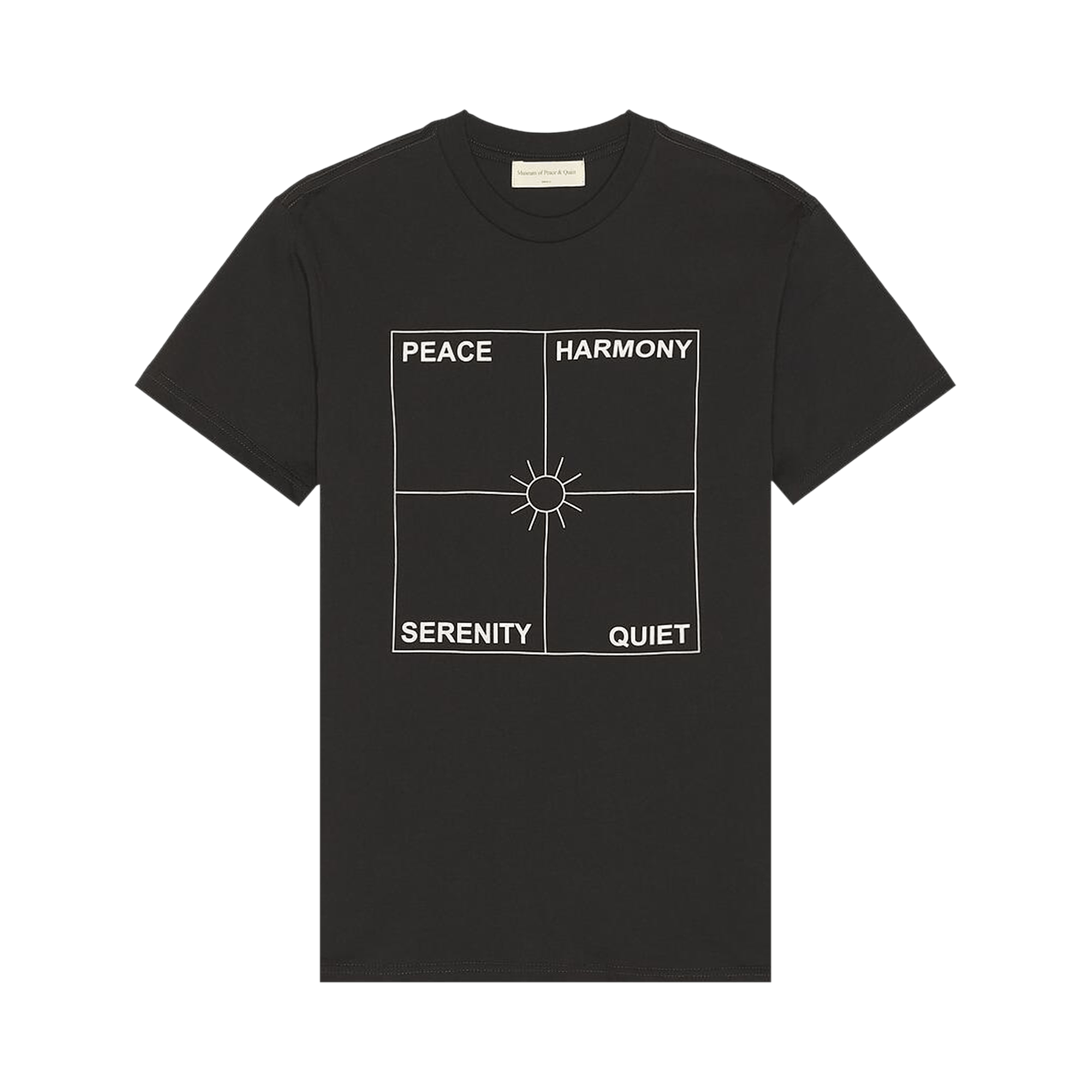 Museum of Peace & Quiet Four Corners T-Shirt 'Black'