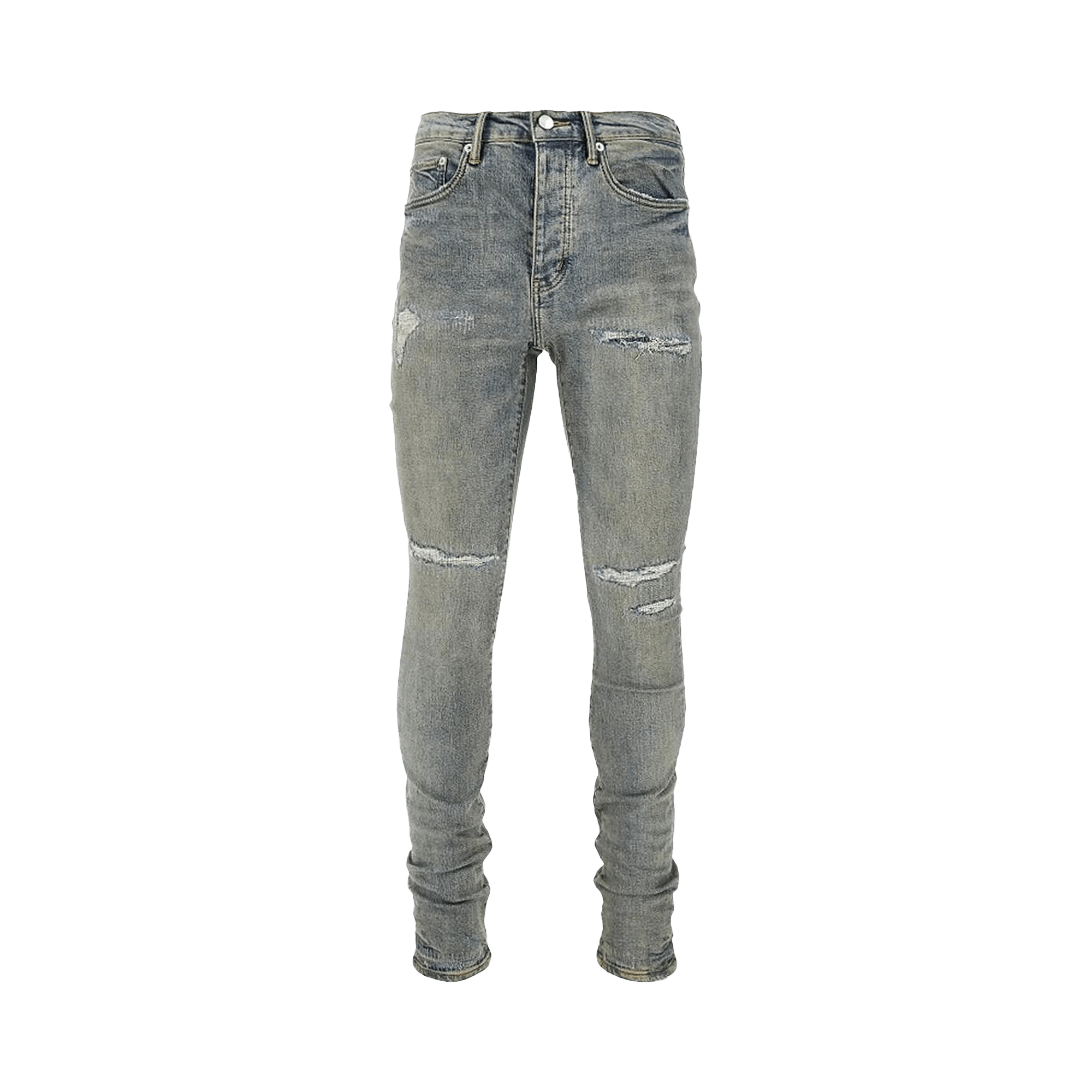 PURPLE BRAND Vintage Repair Denim 'Light Indigo'