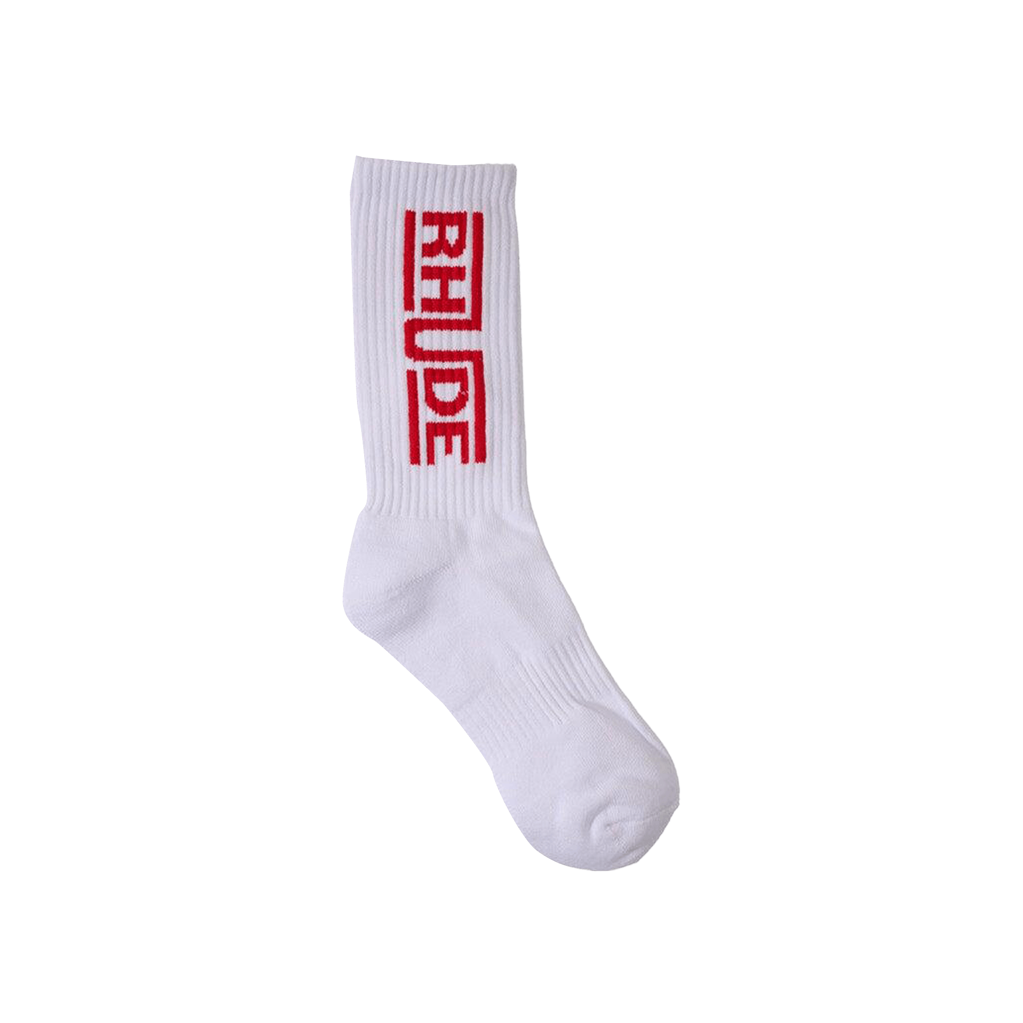 Buy Stussy Helvetica Jacquard Sock 'Red' - 138742 RED | GOAT