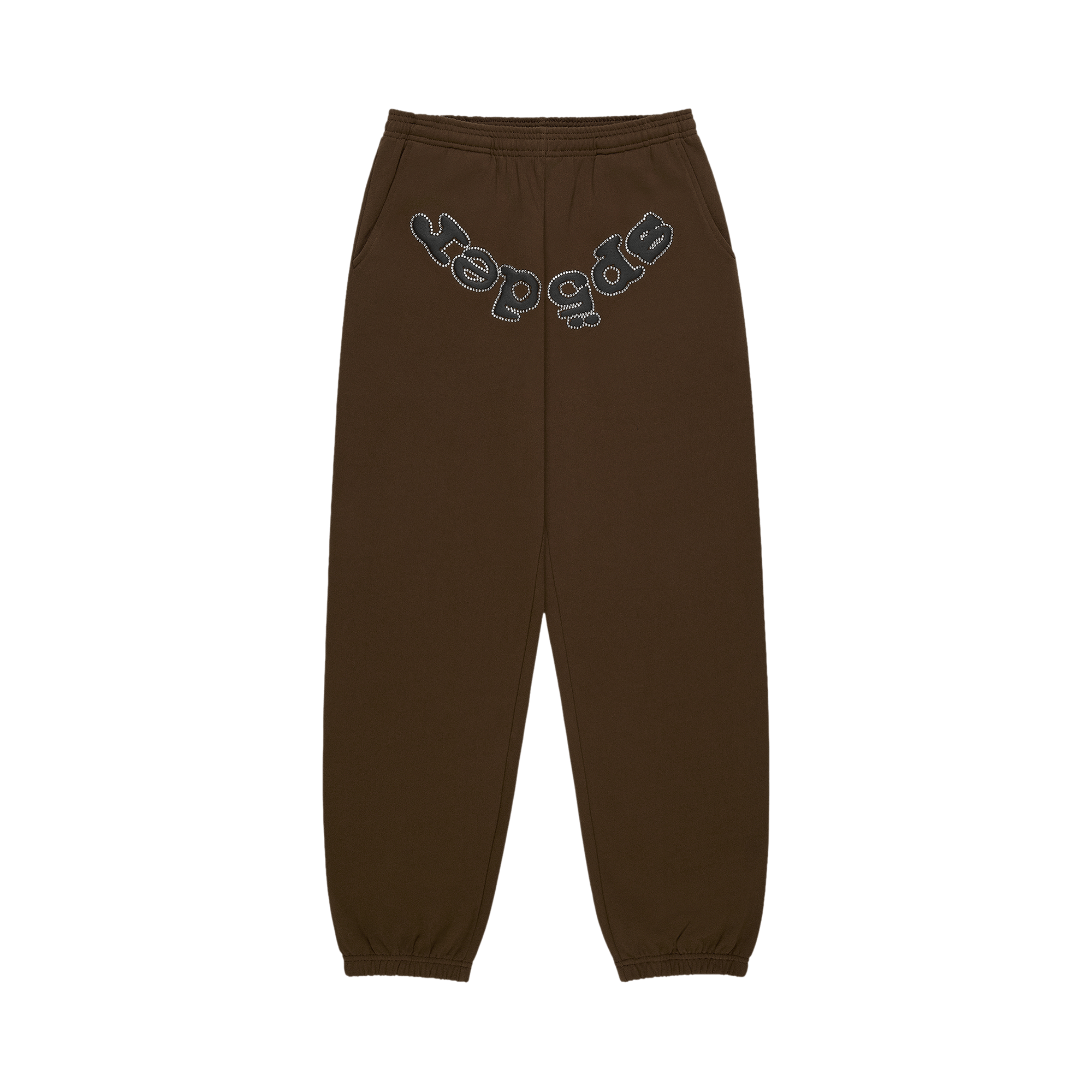 Sp5der Og Logo Sweatpant 'Brown'