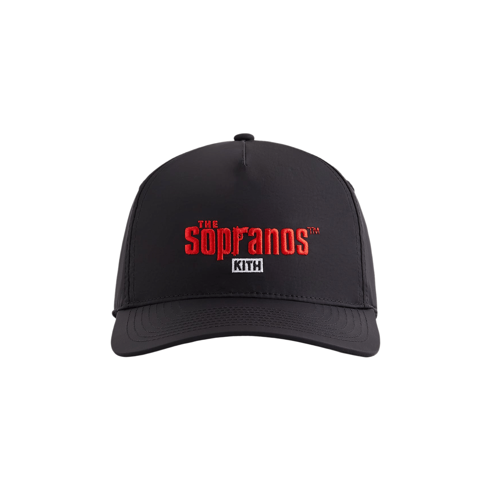 Kith For The Sopranos Nylon Bay Low Pinch Crown Snapback 'Black'