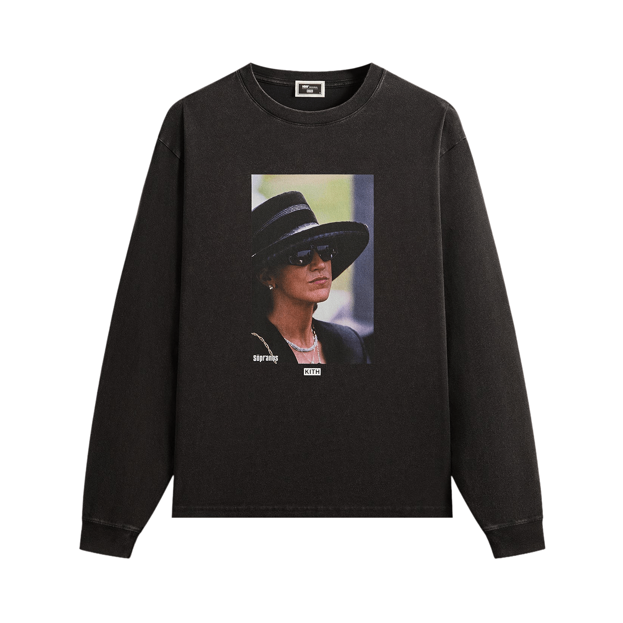 Kith For The Sopranos Carmela Vintage Long Sleeve Tee 'Black'