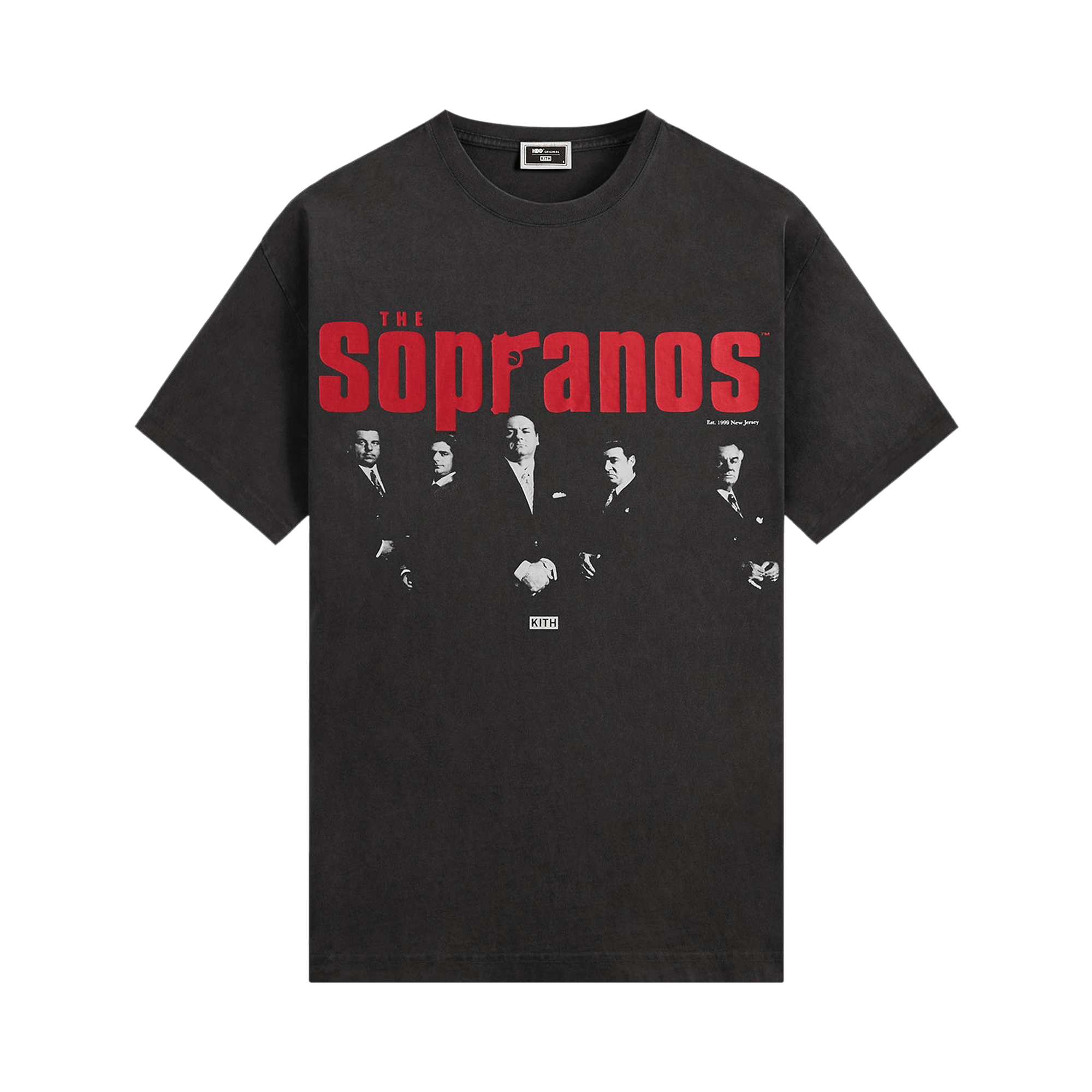 Kith For The Sopranos Est. 1990 Poster Vintage Tee 'Black'