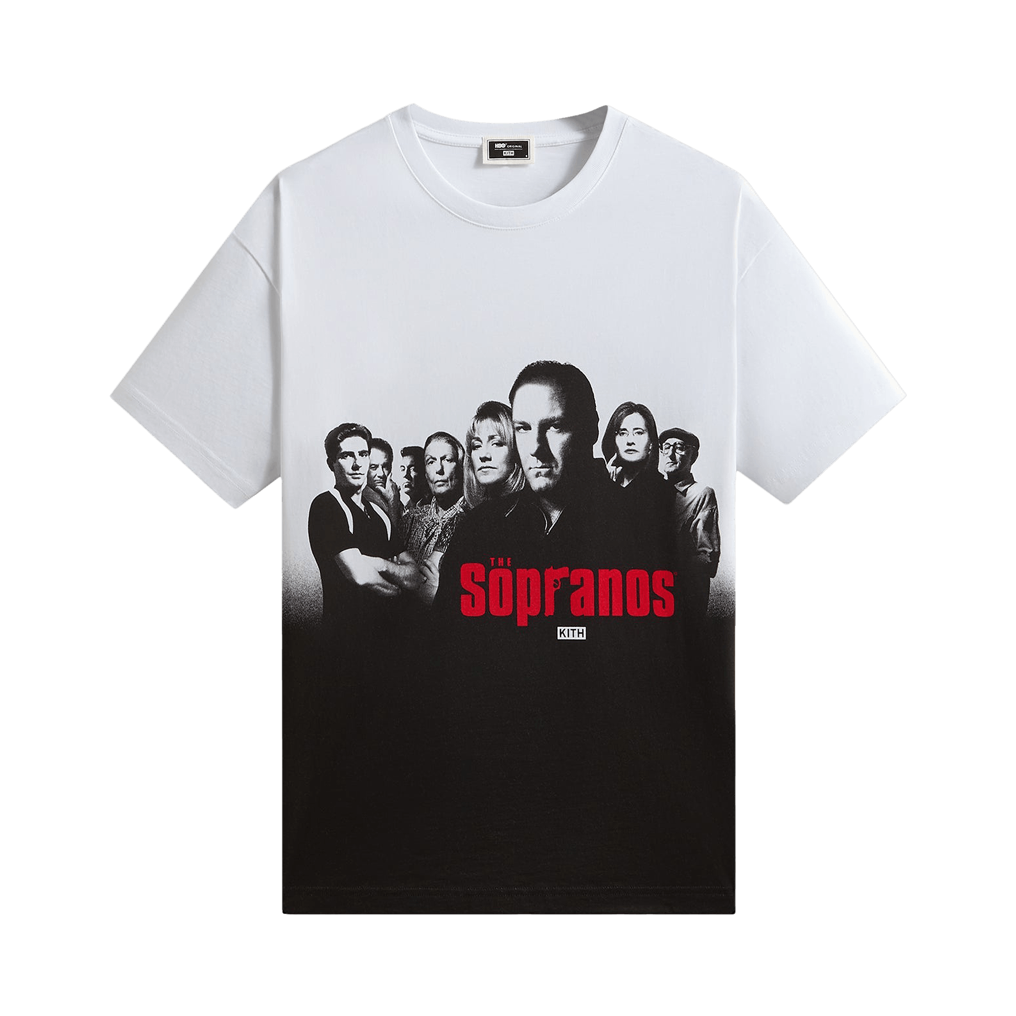 Kith For The Sopranos Ombre Poster Vintage Tee 'White'