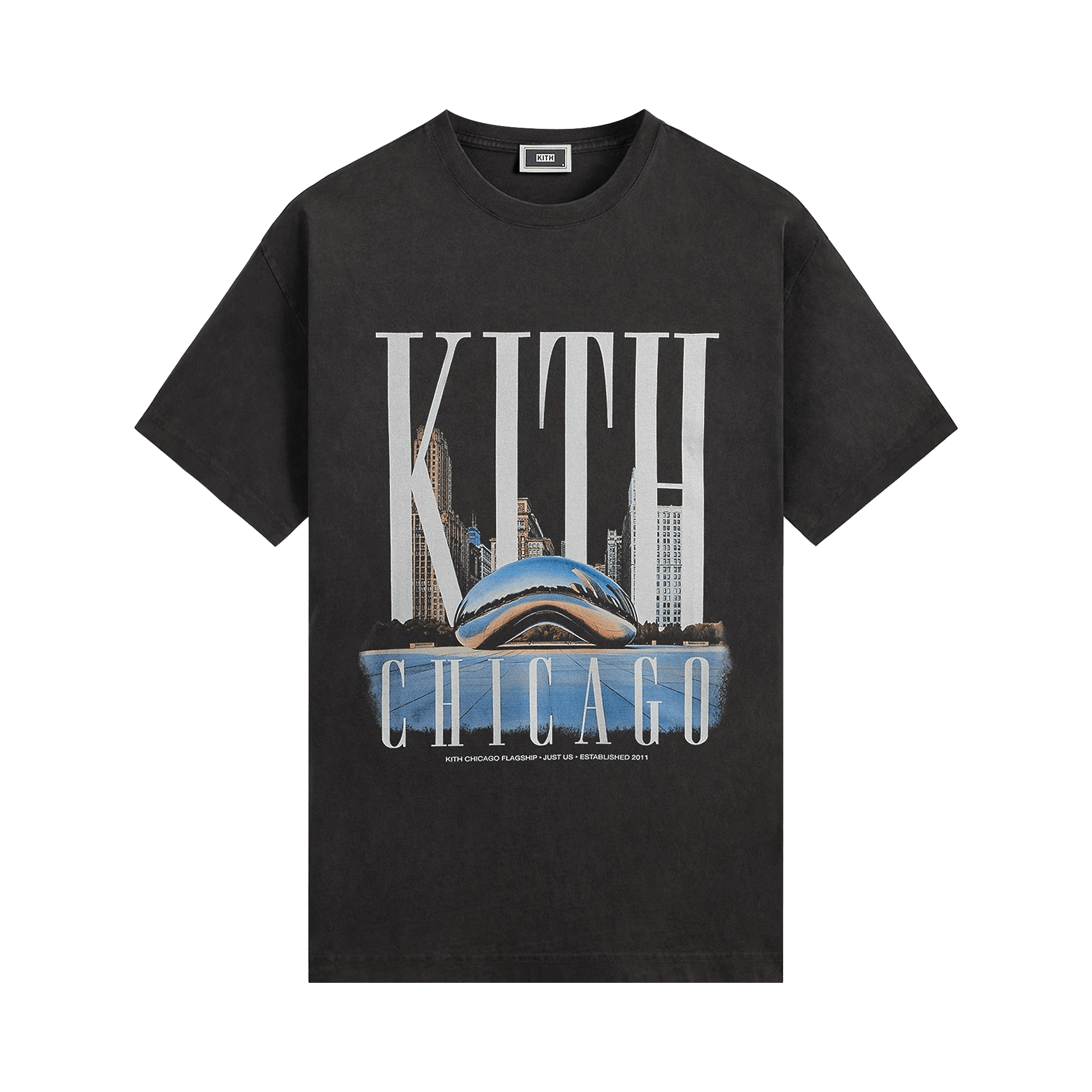 Kith Millennium Park Vintage Tee 'Black'