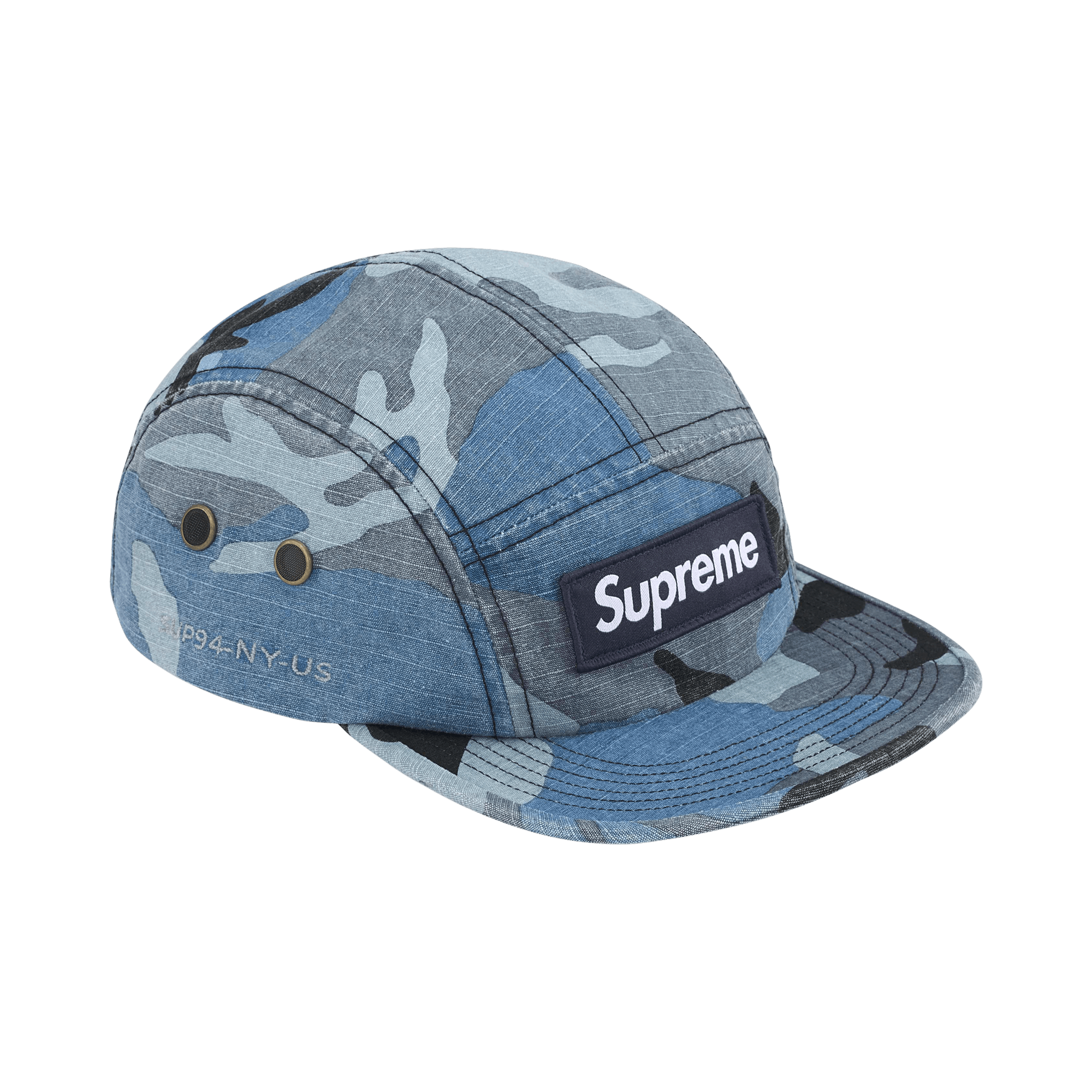 Supreme Military Camp Cap 'Blue Camo'