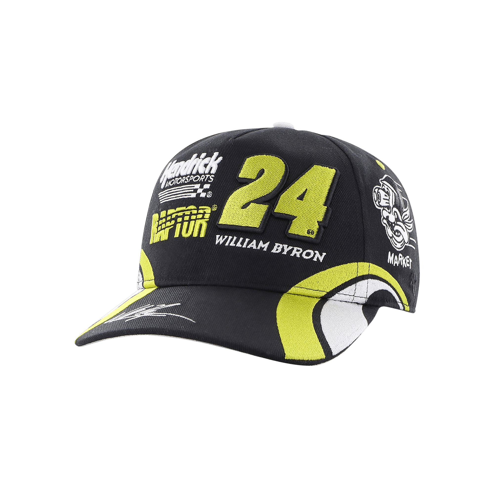 Market x NASCAR William Byron x Hendrick Motorsports 47 Hitch Cap 'Black'