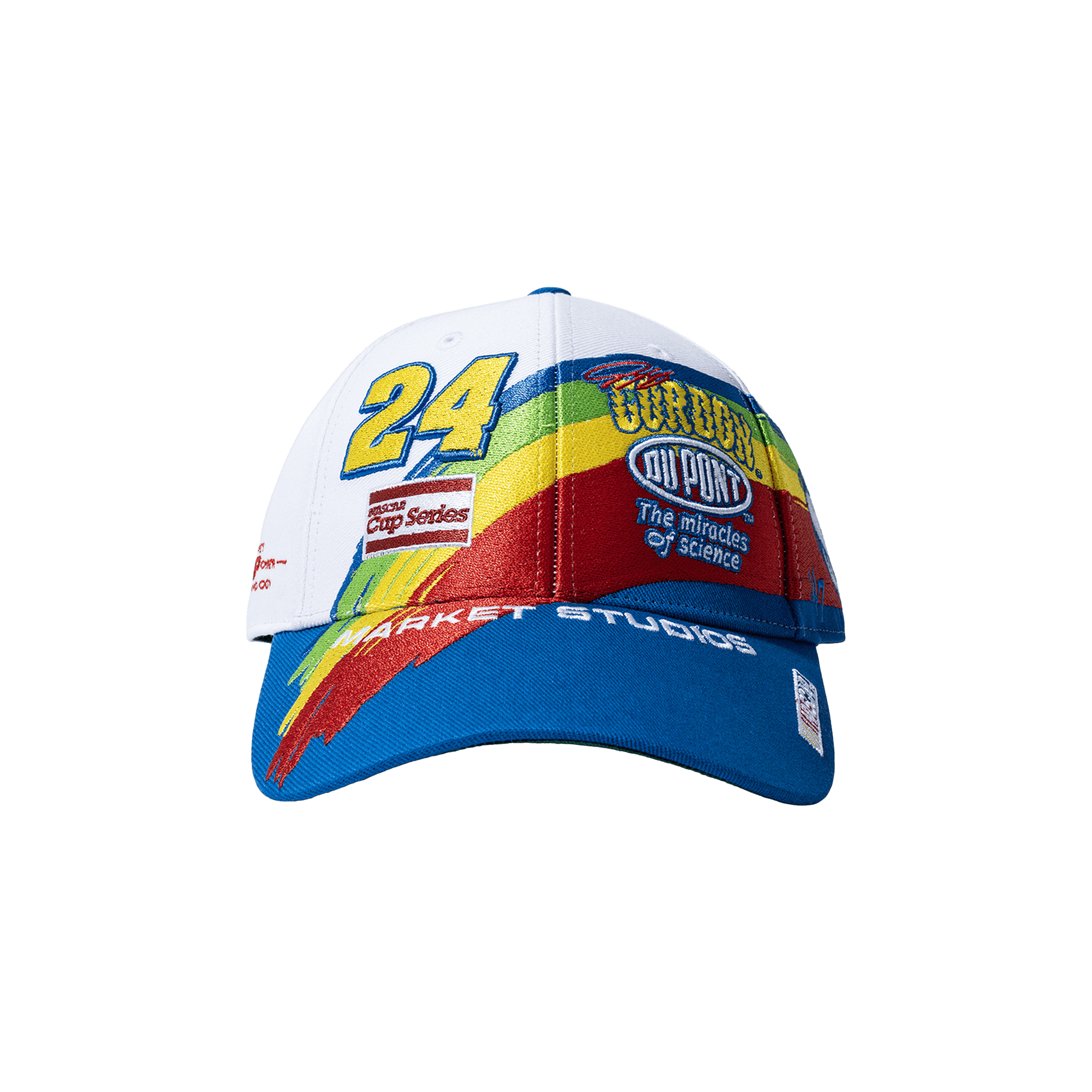 Market x NASCAR Legend Jeff Gordon 47 MVP Rainbow Cap 'White'