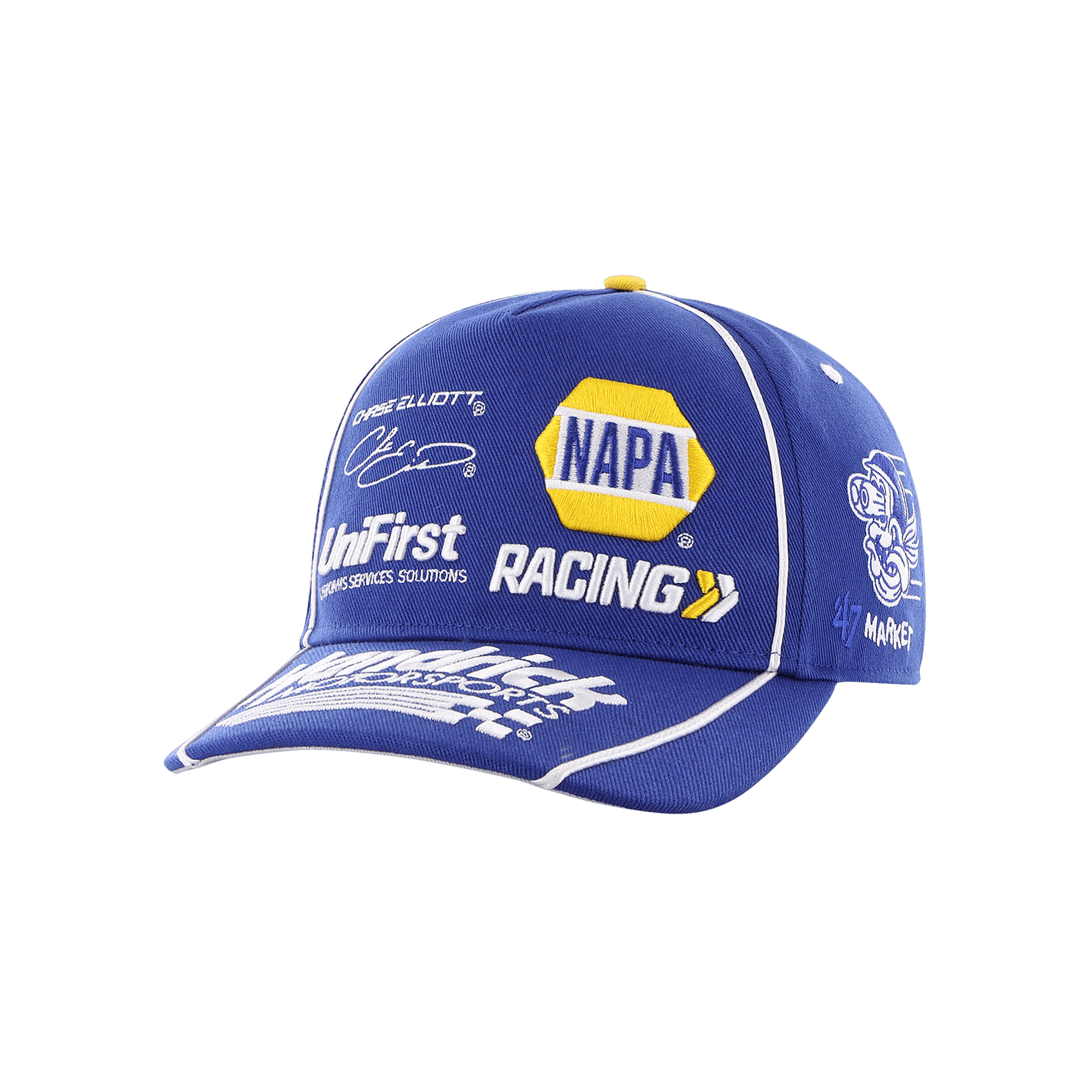 Market x NASCAR Chase Elliott x Hendrick Motorsports 47 Hitch Cap 'Royal'