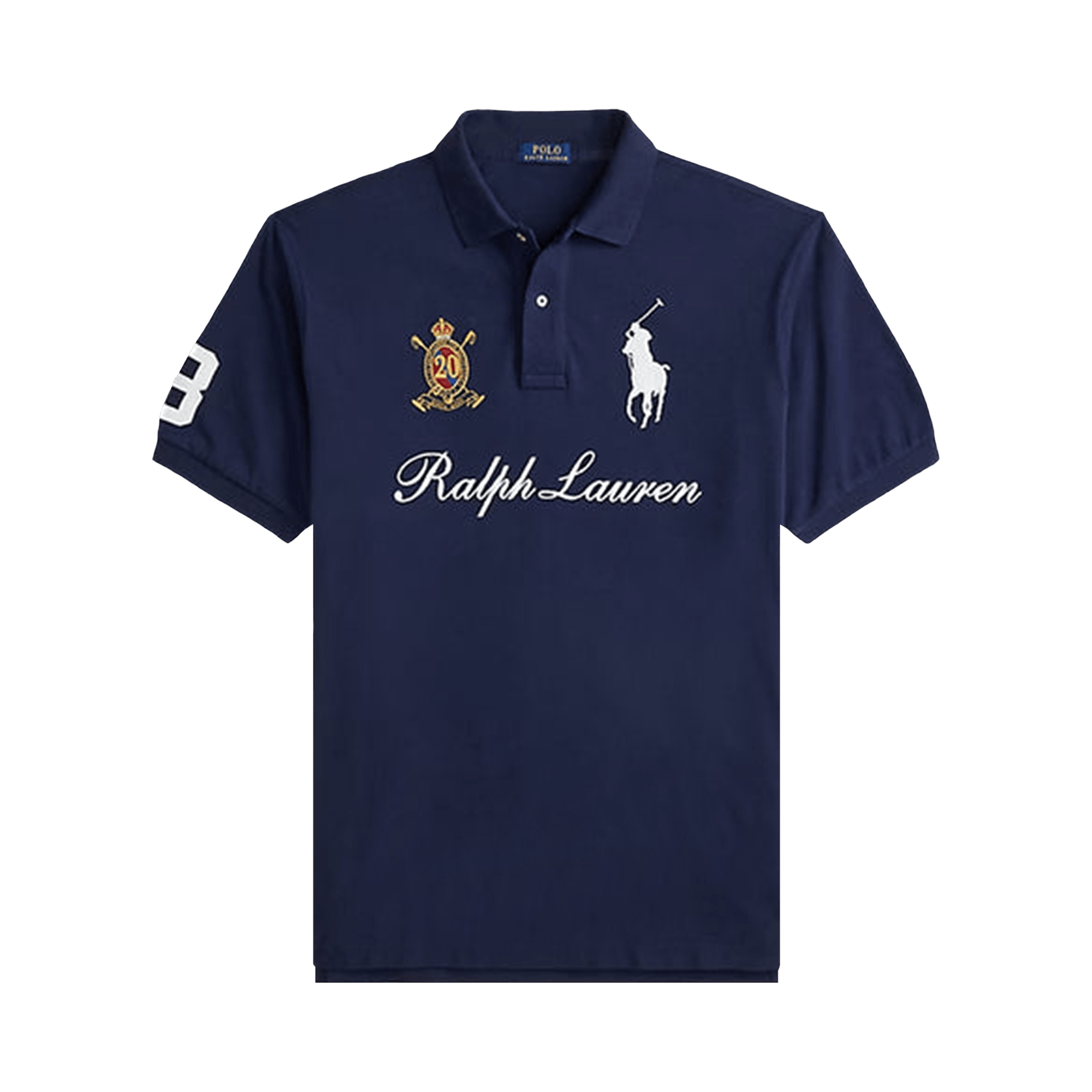 Buy Vintage Polo Ralph Lauren Paris Polo Shirt 'Blue