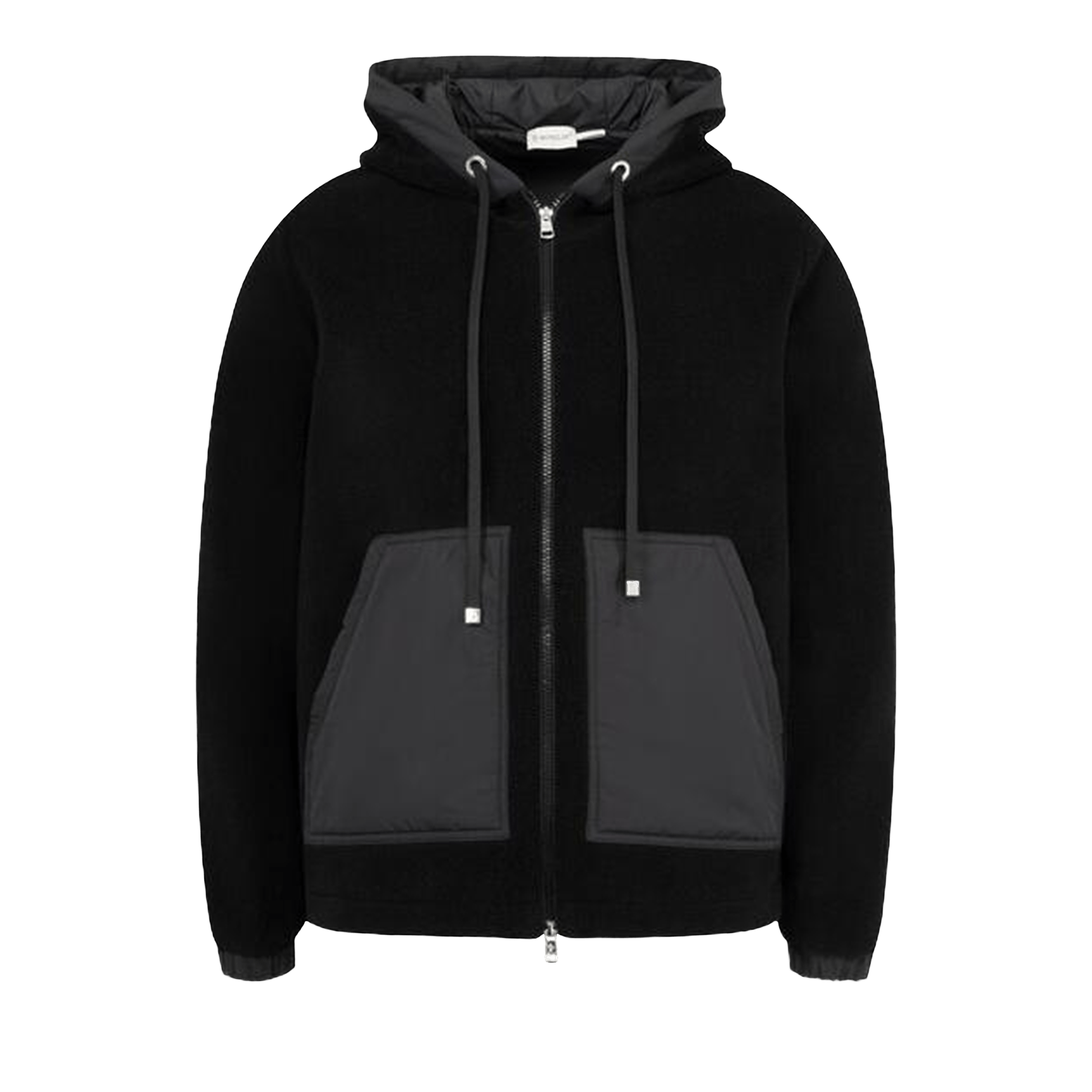 Moncler Zip Up Cardigan 'Black'
