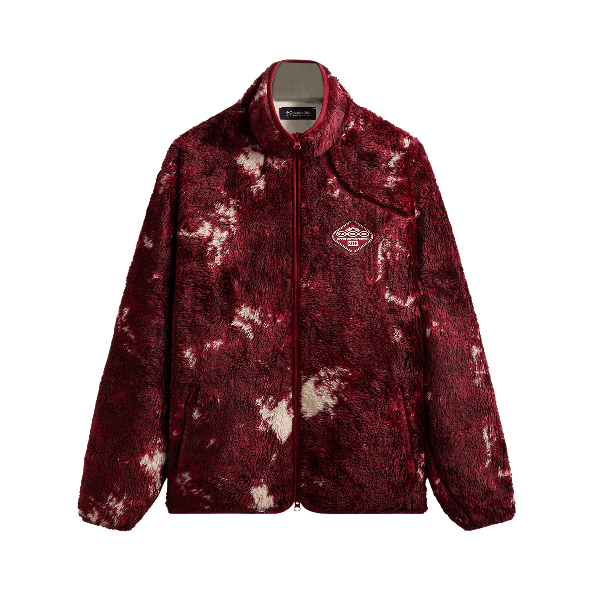 Kith For Columbia Ice Dye Sherpa Harper Jacket 'Verge'
