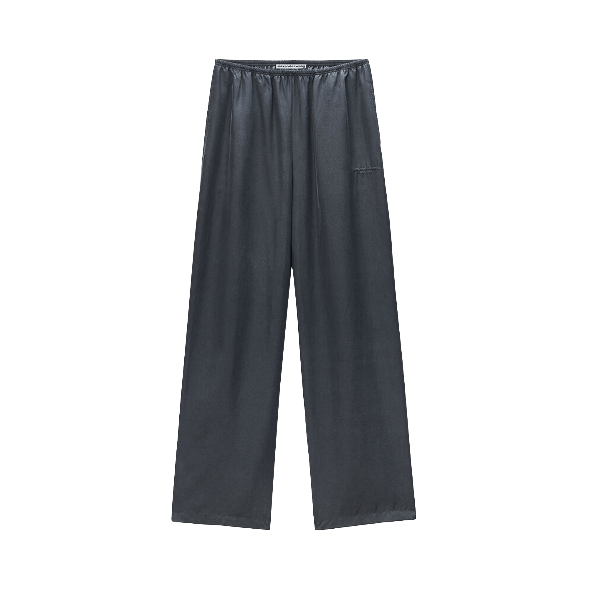 Alexander Wang Elasticated Waistband Mid Rise Pants 'Thunder Grey'