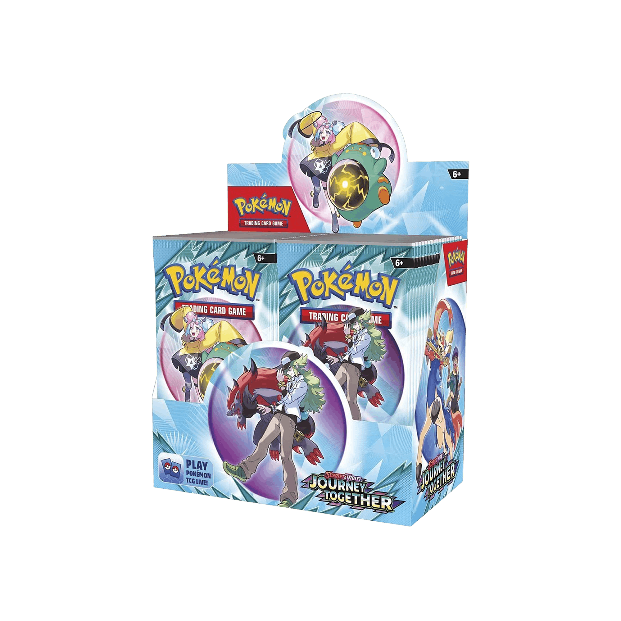 Pokémon Scarlet & Violet-Journey Together Enhanced Booster Display Box (36 Packs & 1 Promo Card)