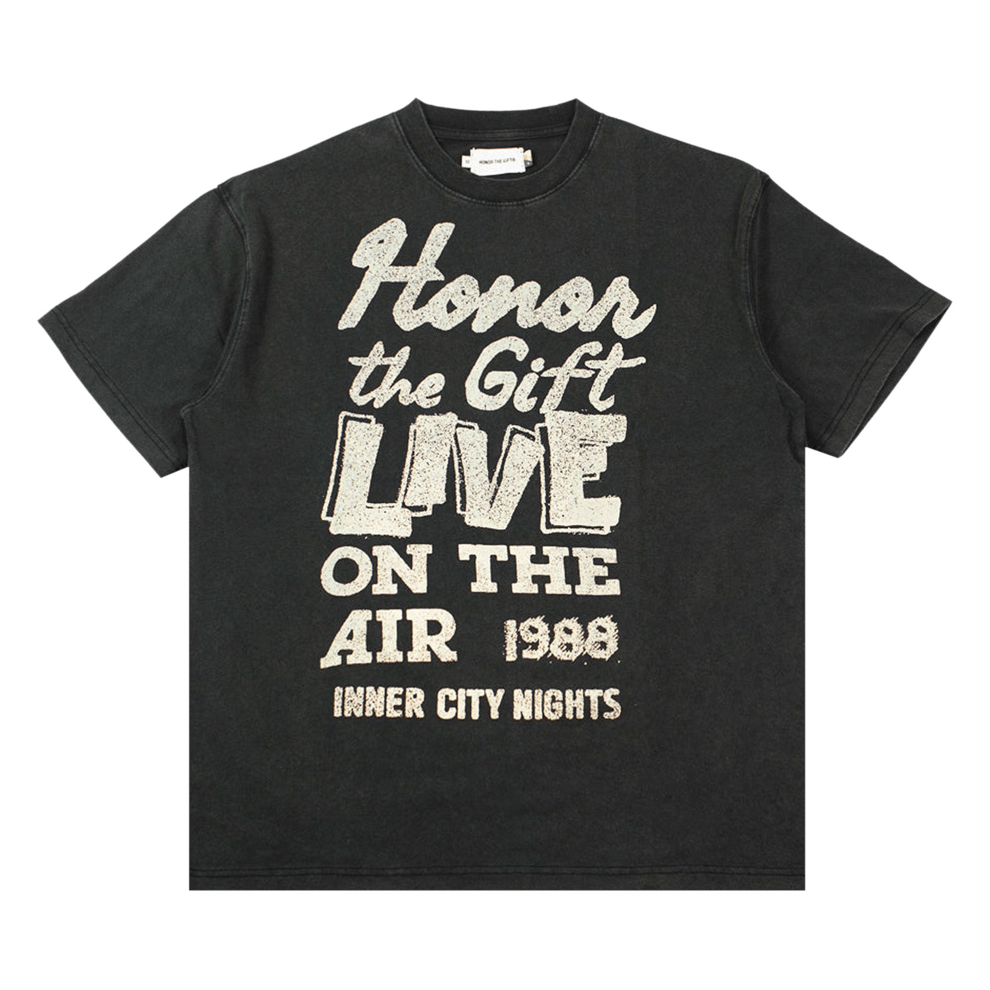 Honor The Gift Live On The Air T-Shirt 'Black'