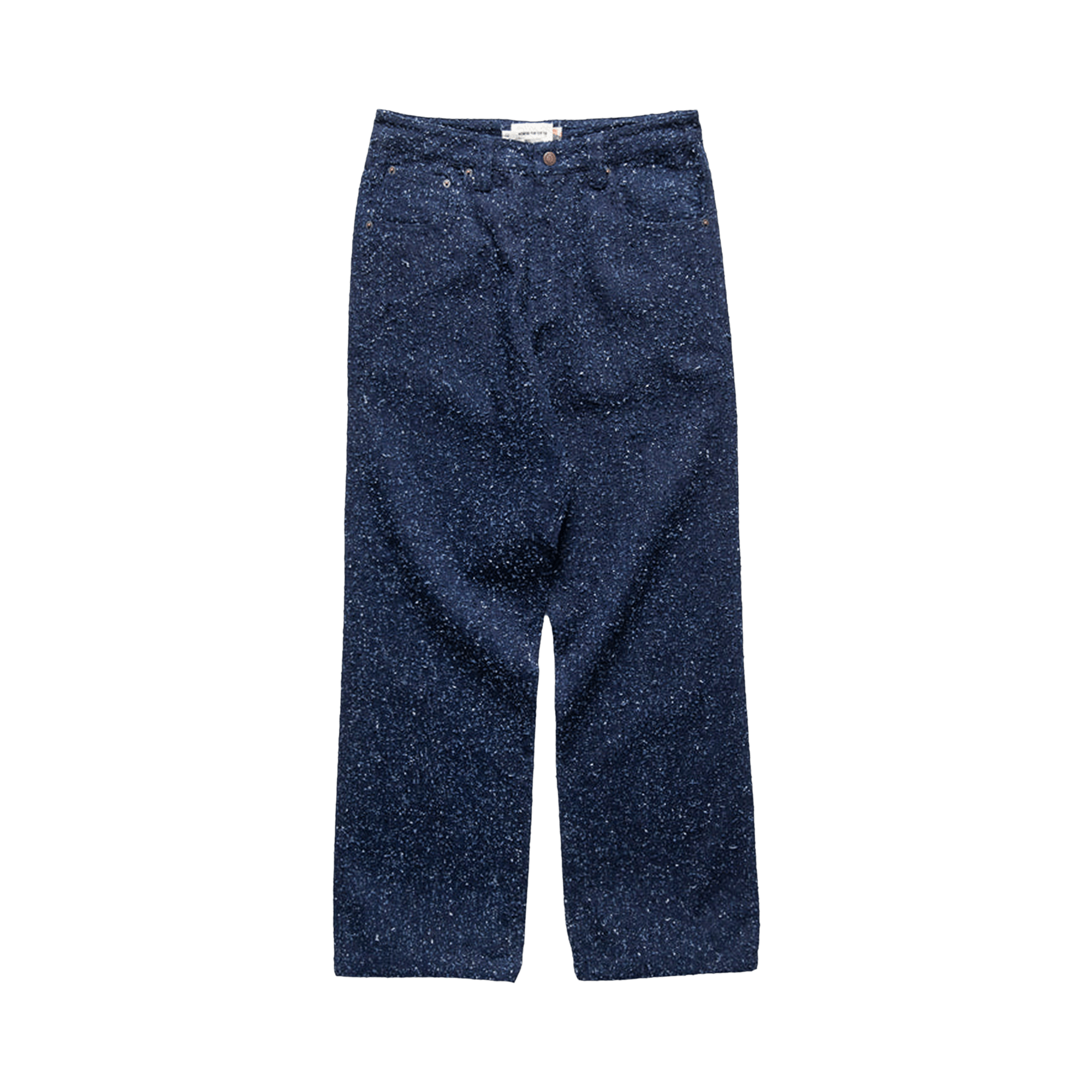 Honor The Gift Nep Yarn Wide Leg Pant 'Blue'