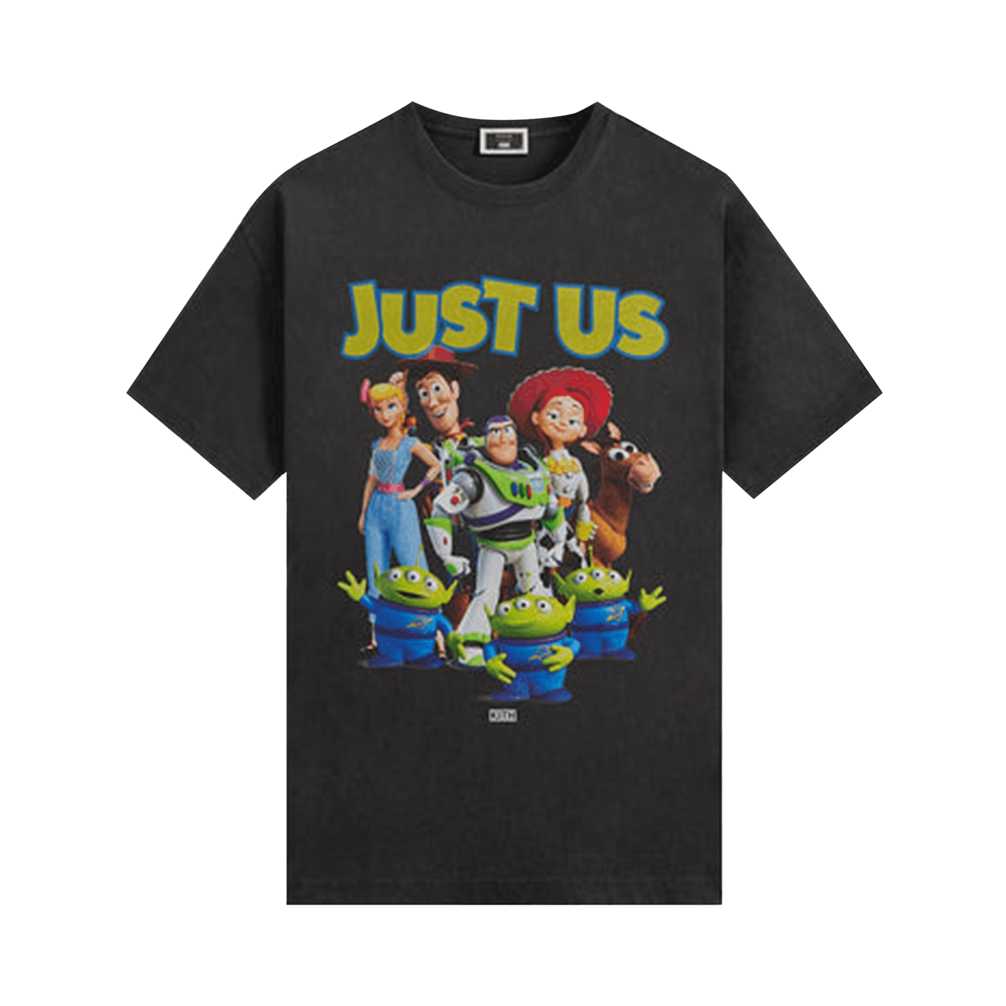 Kith x Disney For Pixar Just Us Toy Story Vintage Tee 'Black'