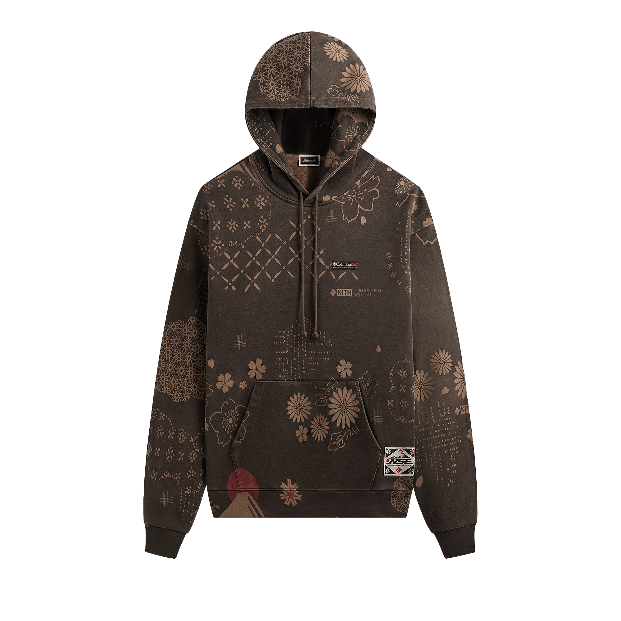 Kith For Columbia Landscape Vintage Nelson Hoodie 'Kindling'