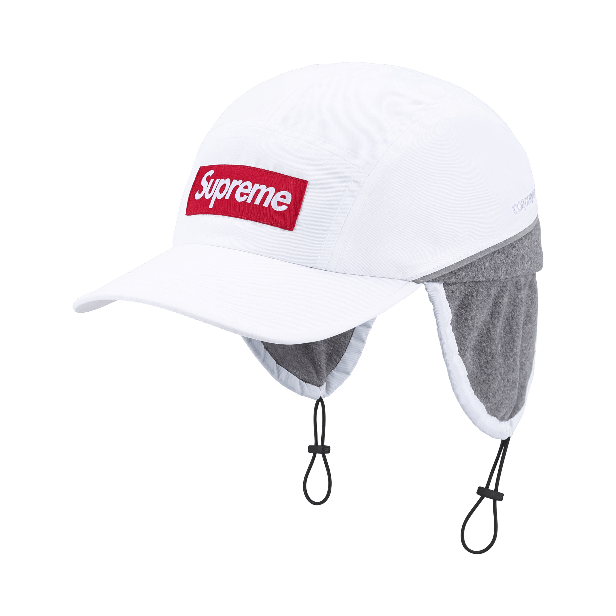 Supreme Polartec Lined Packable Earflap Camp Cap 'White'