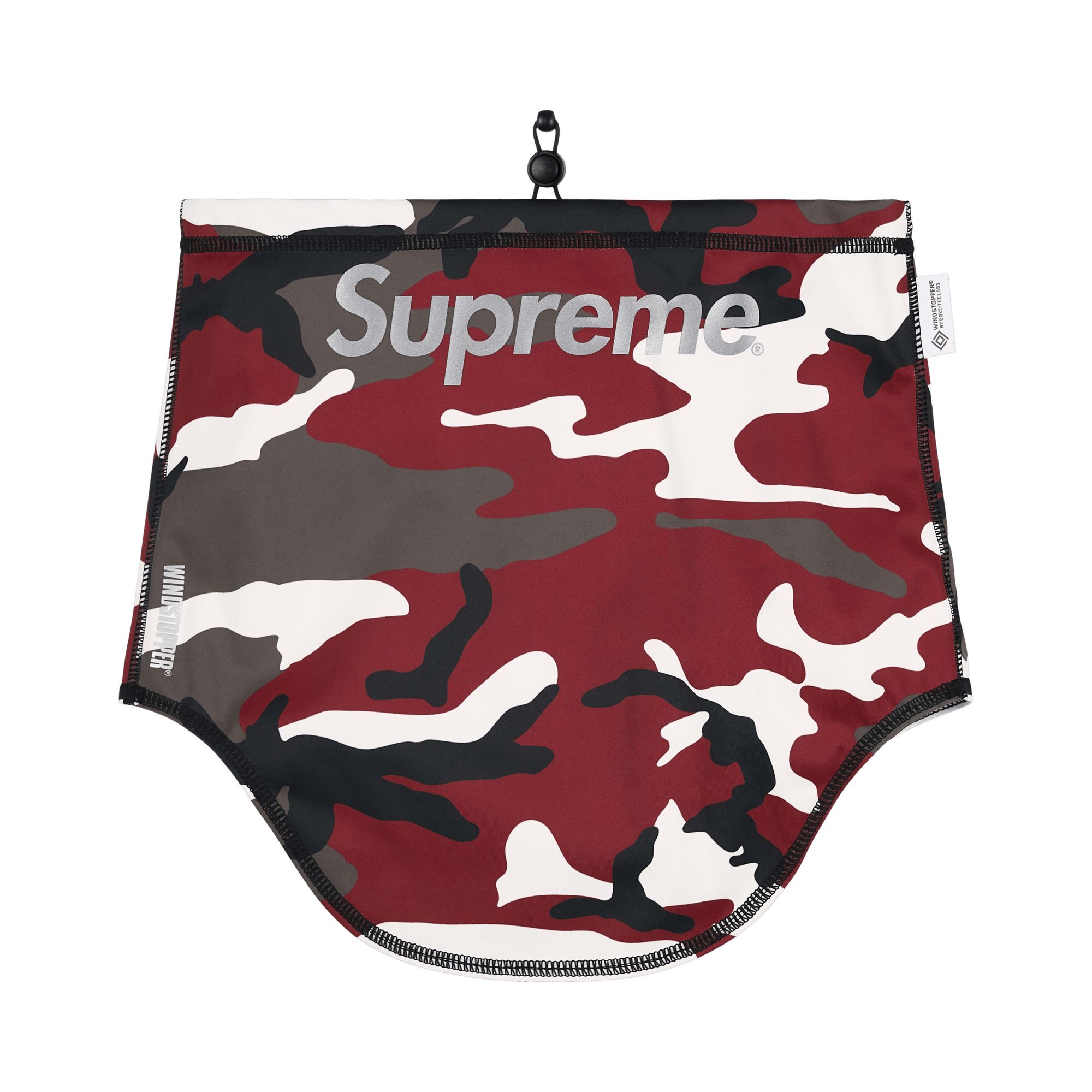 Supreme Windstopper Neck Gaiter 'Red Camo'