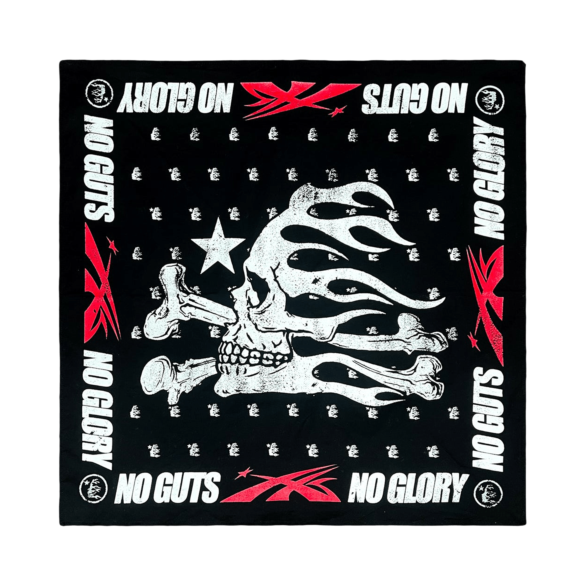 Hellstar Greatest Hits No Guts No Glory Bandana 'Black'